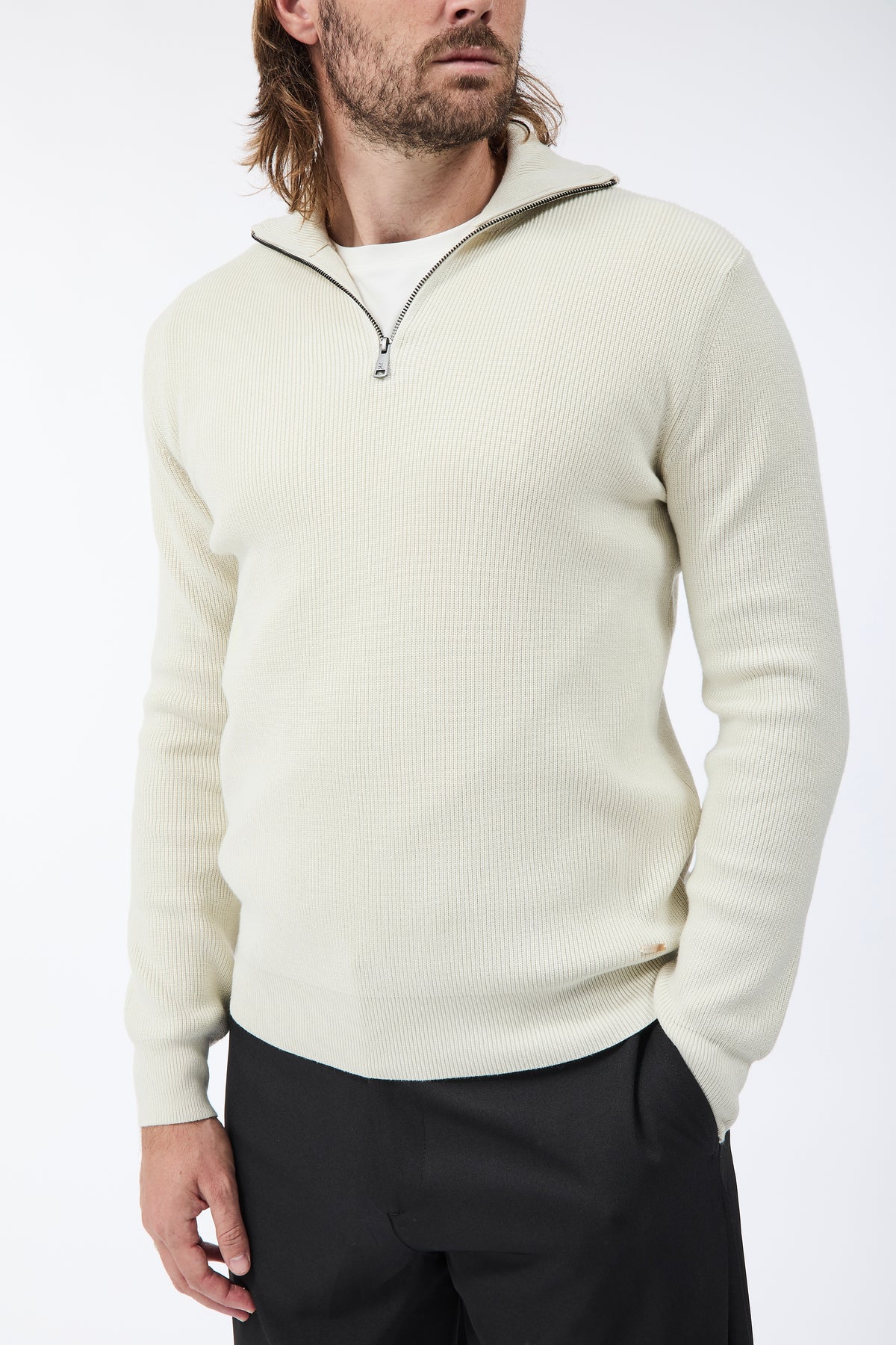 Lupetto Gianni Lupo Zip Panna 35151