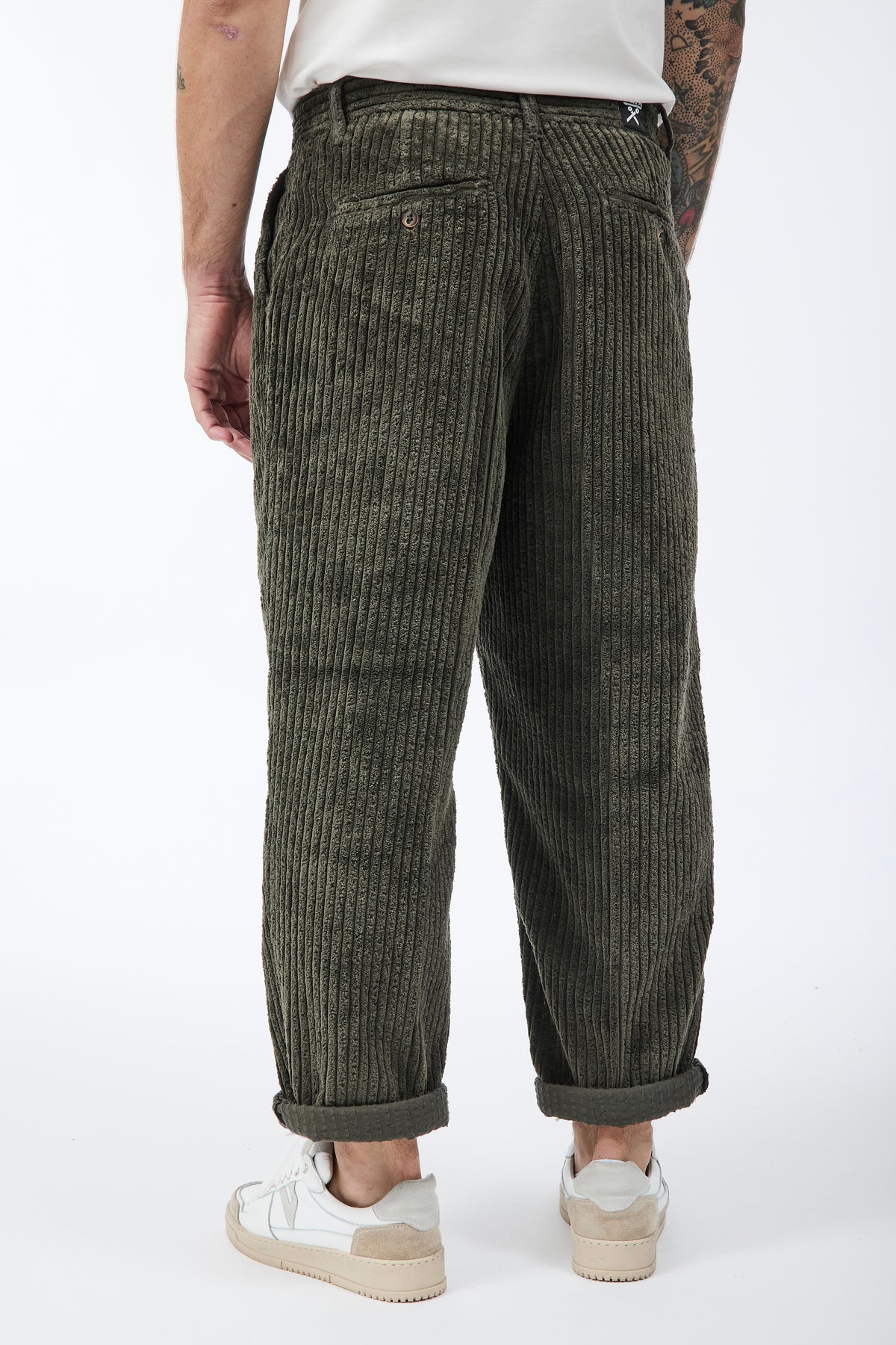 Pantalone Berna Rocciatore Velluto Oliva