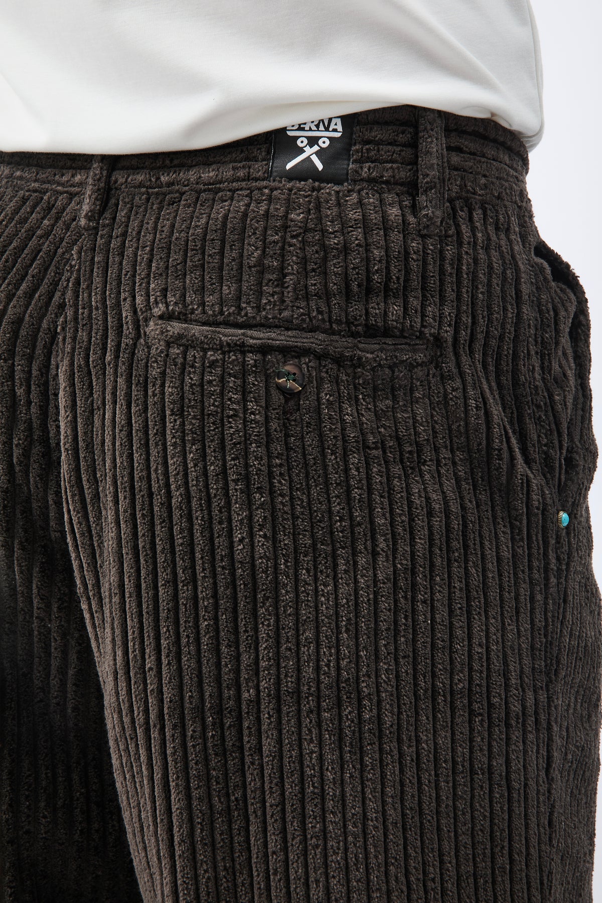 Pantalone Berna Rocciatore Velluto Caffè