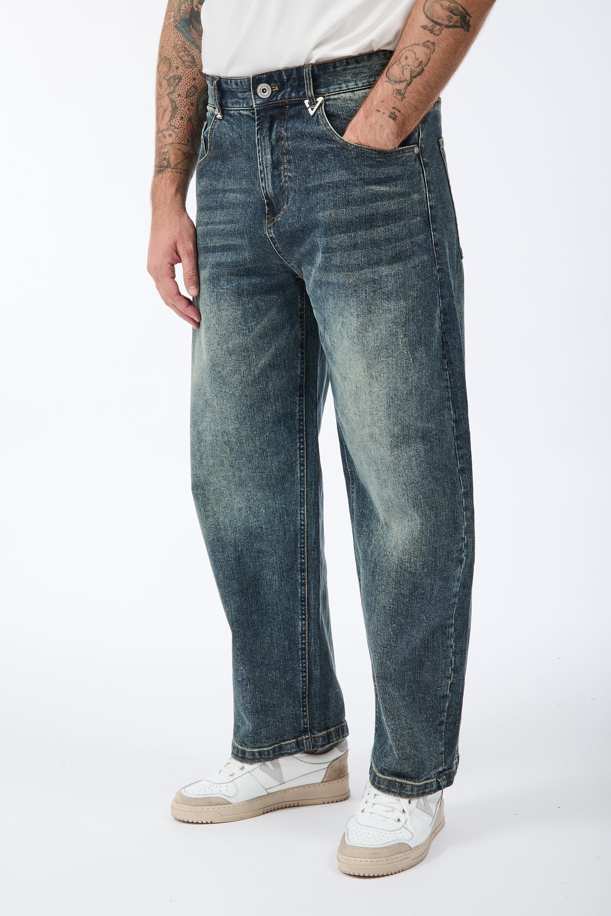 Jeans Berna Balloon The scuro