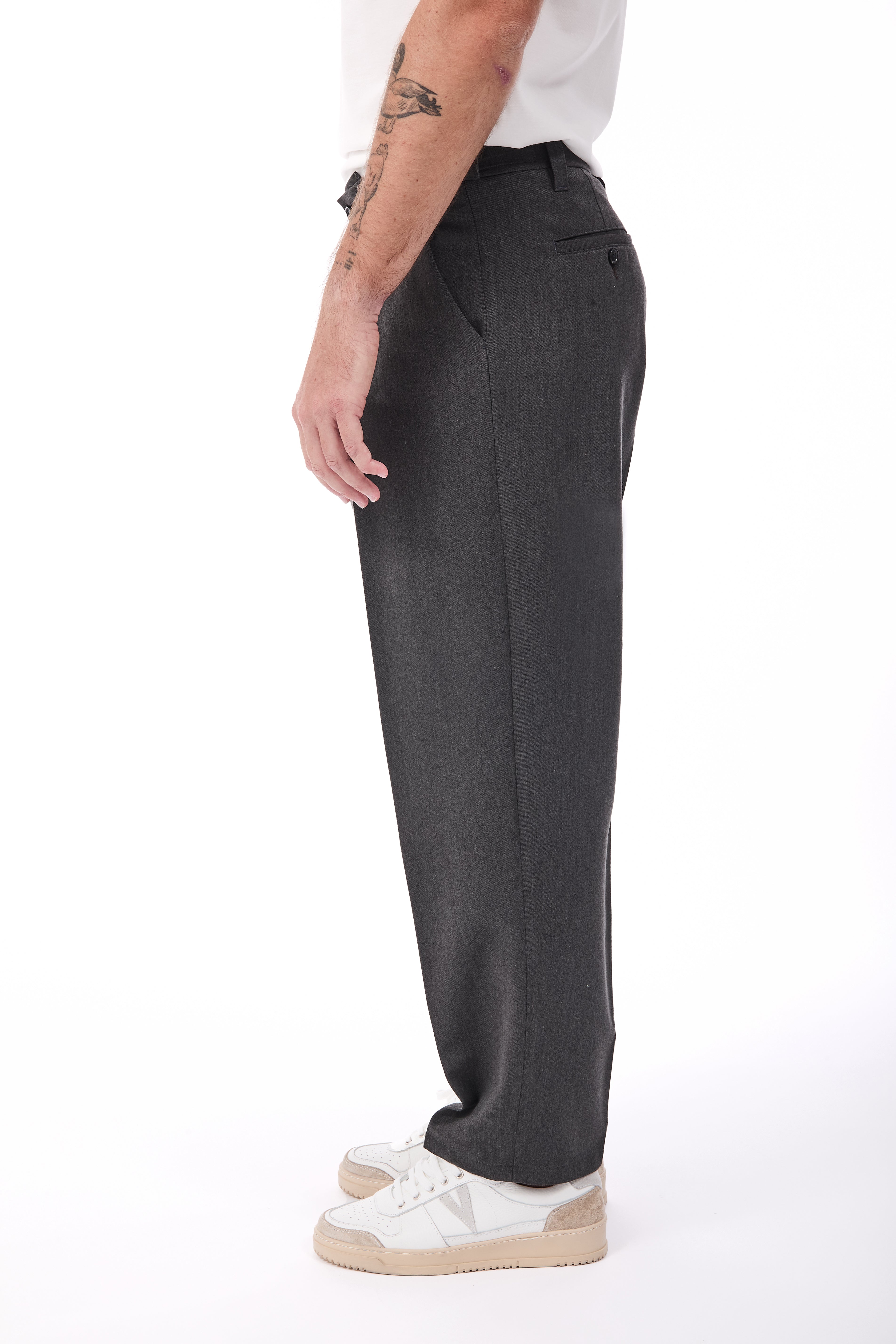 Pantalone Berna Fibbie Antracite