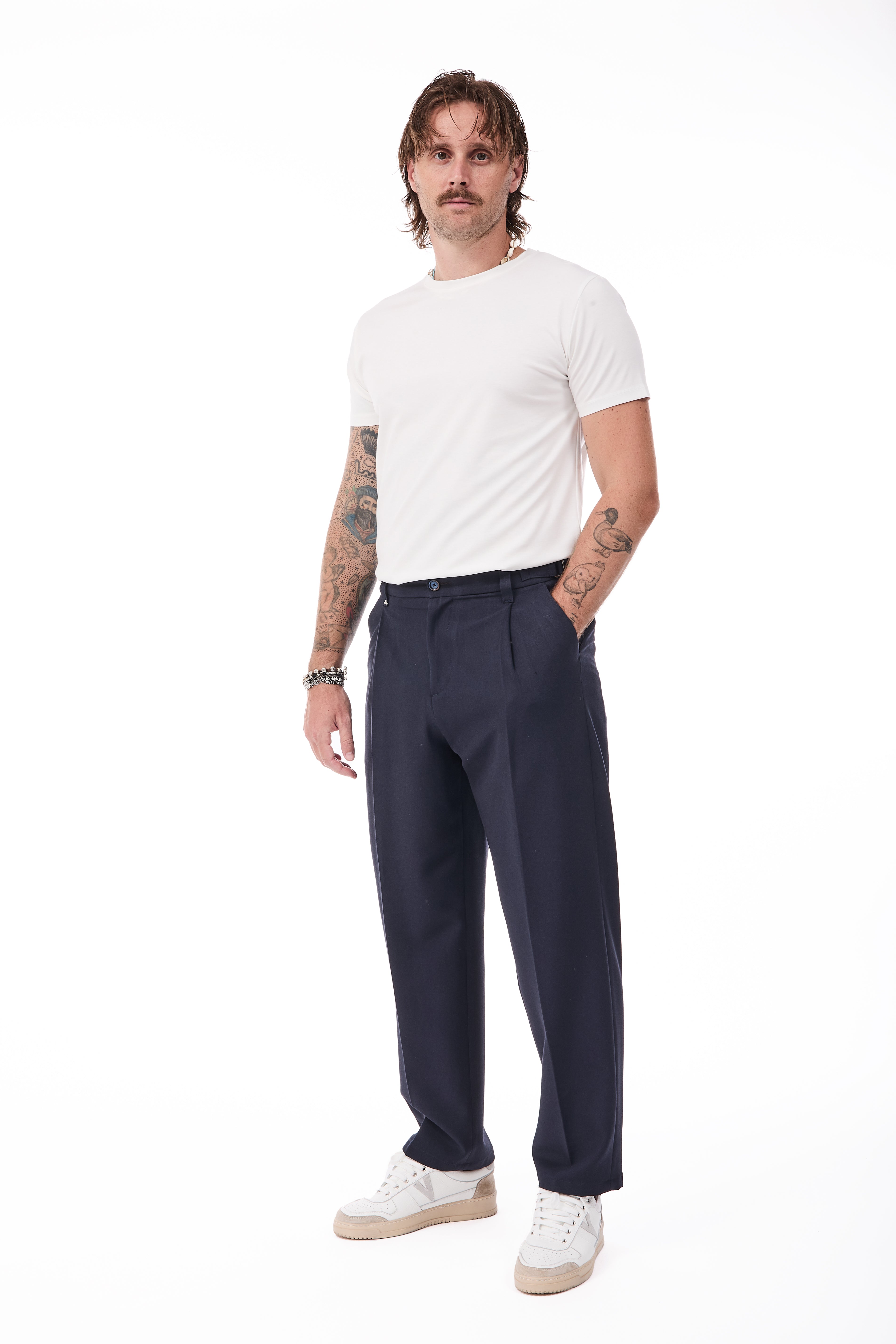 Pantalone Berna Fibbie Blu