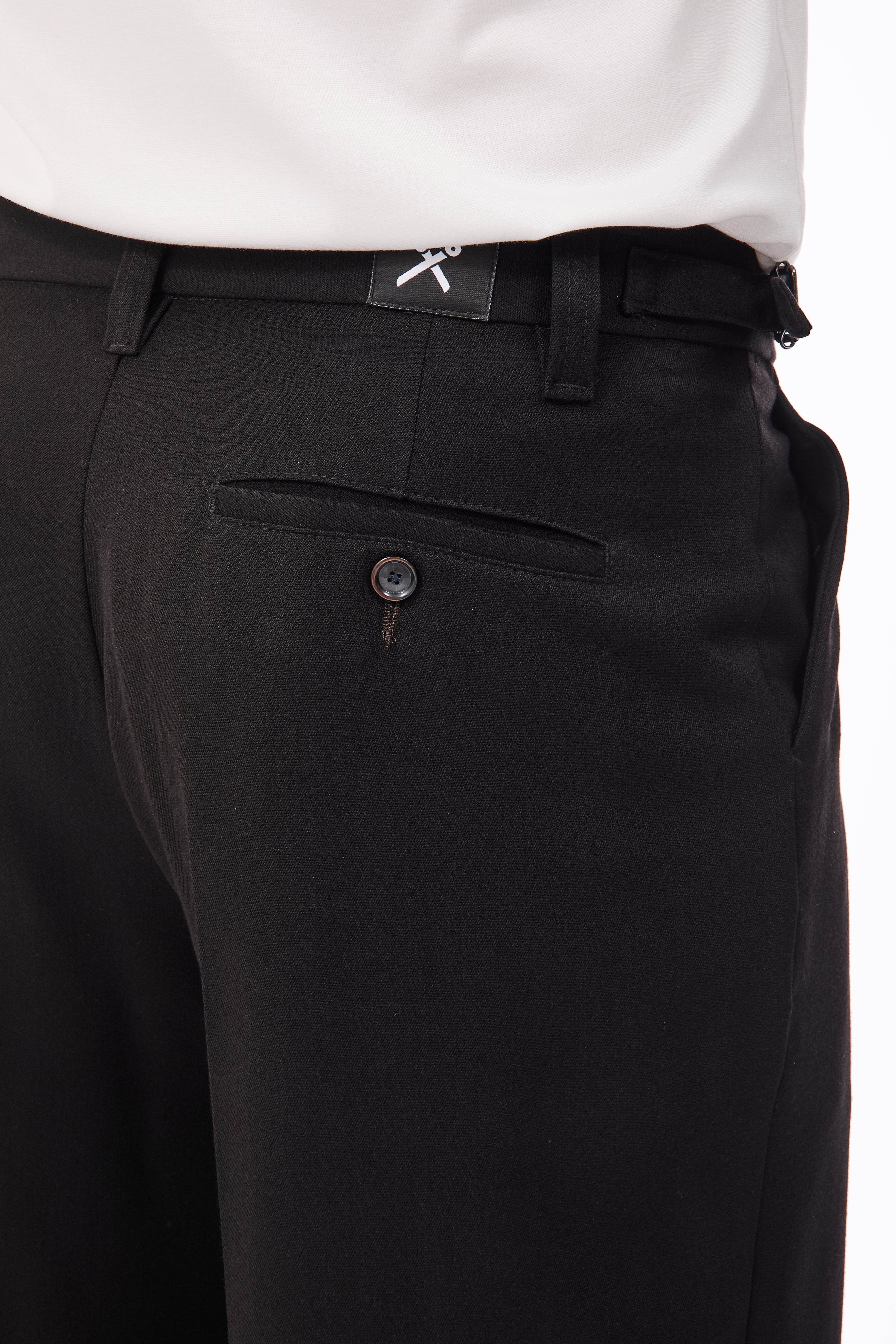 Pantalone Berna Fibbie Nero