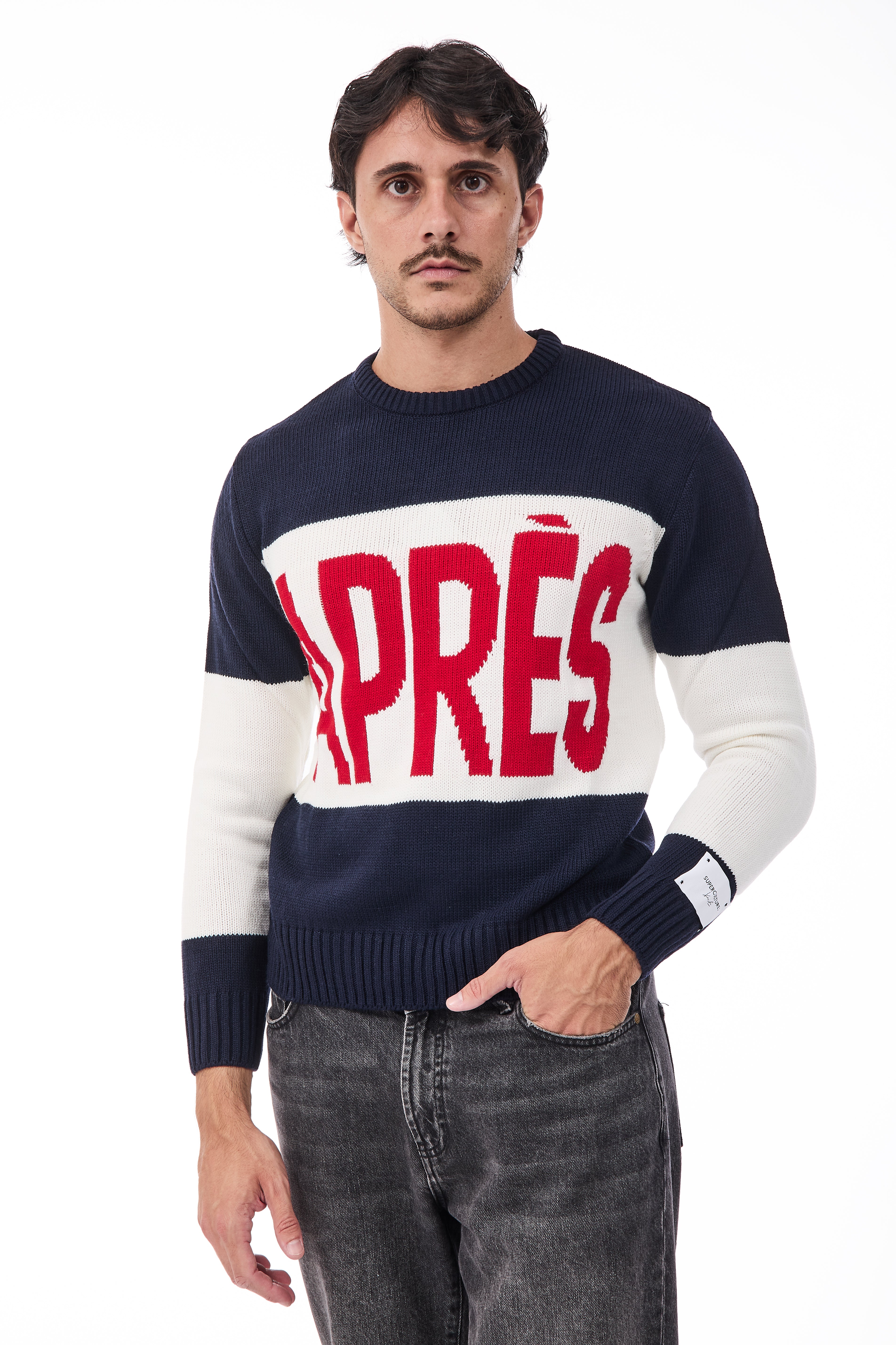 Maglione Superculture AK7031 Blu