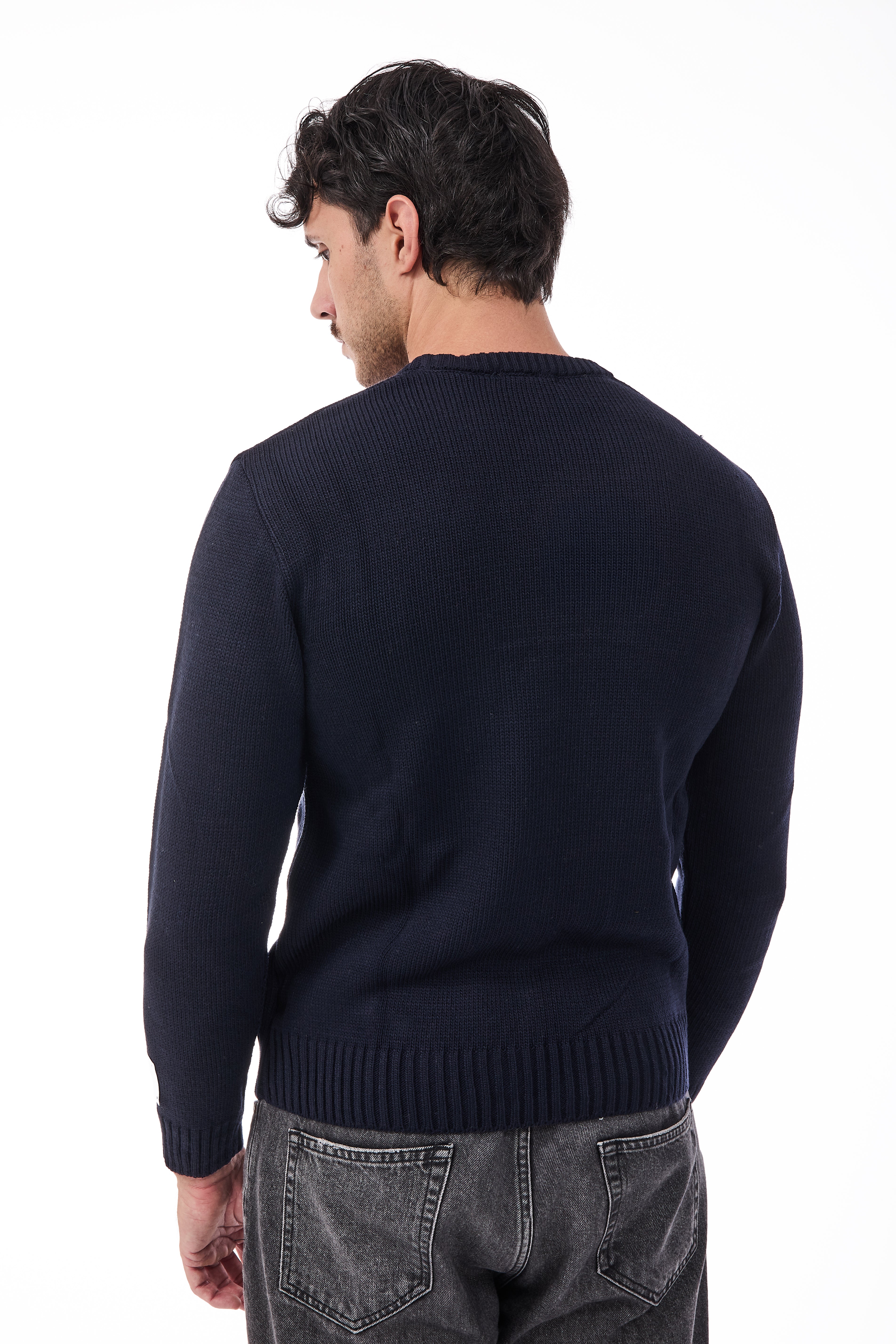 Maglione Superculture AK7009 Blu