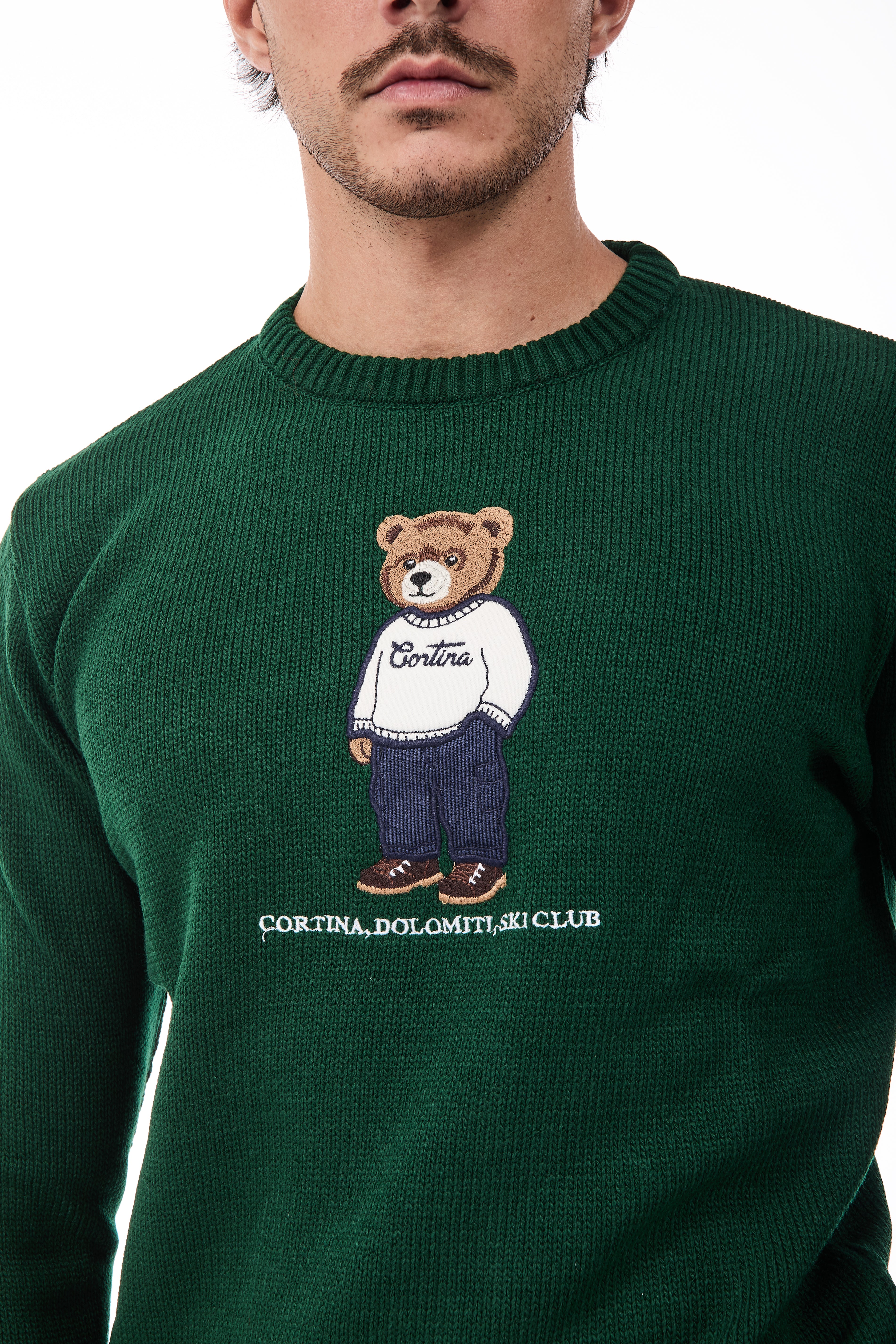 Maglione Superculture AK7043 Verde Bosco