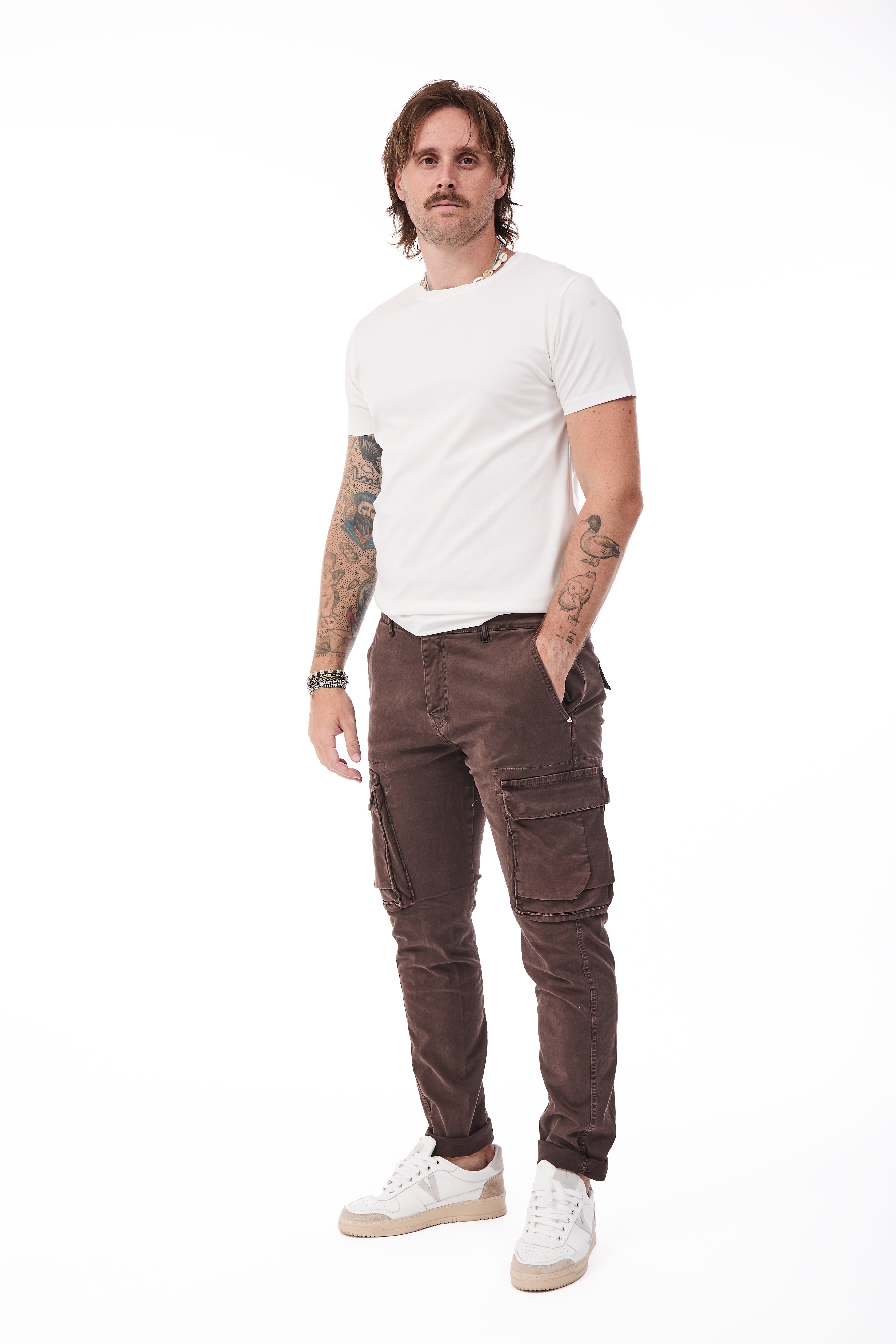 Pantalone Berna Cargo Moro 008