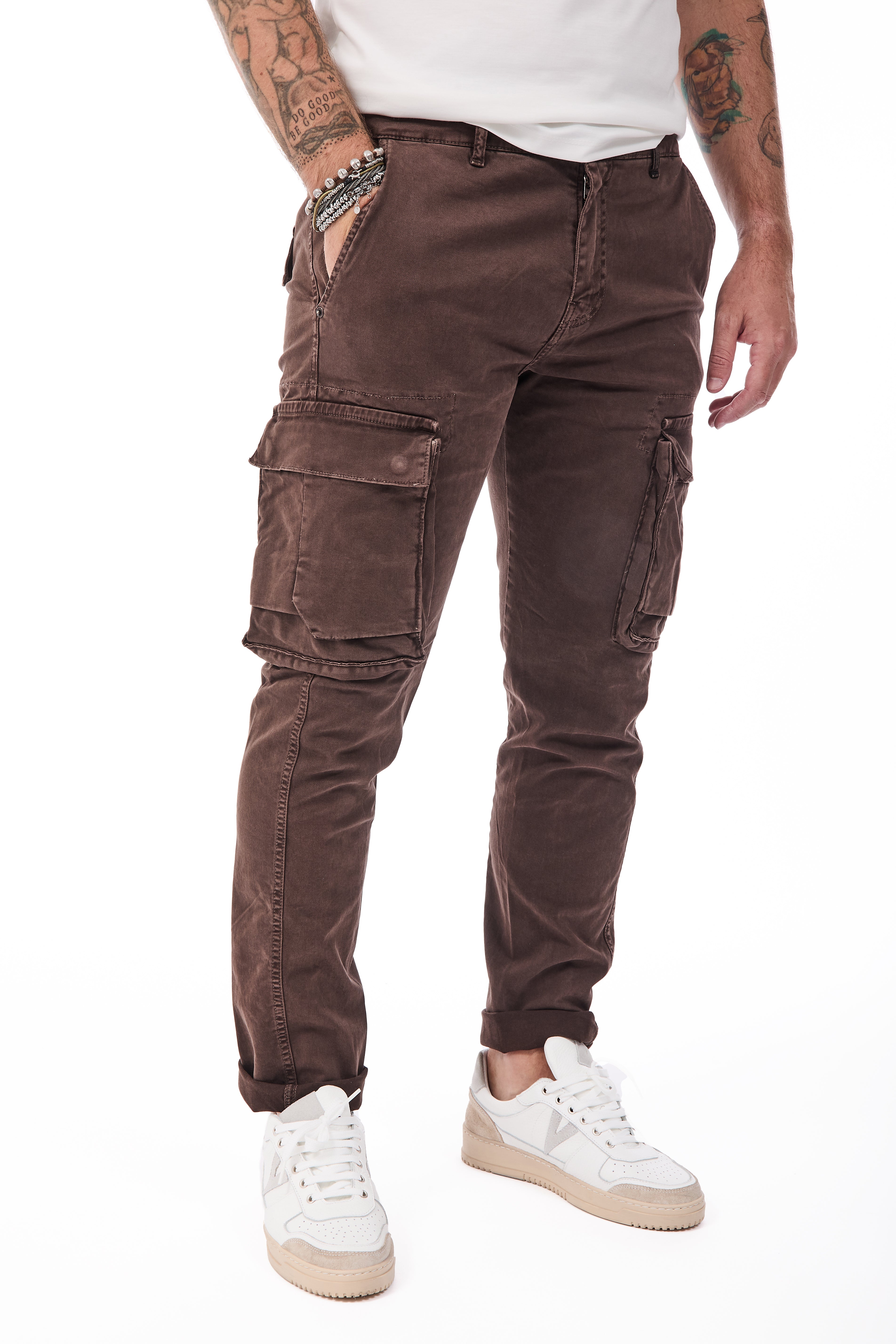 Pantalone Berna Cargo Moro 008