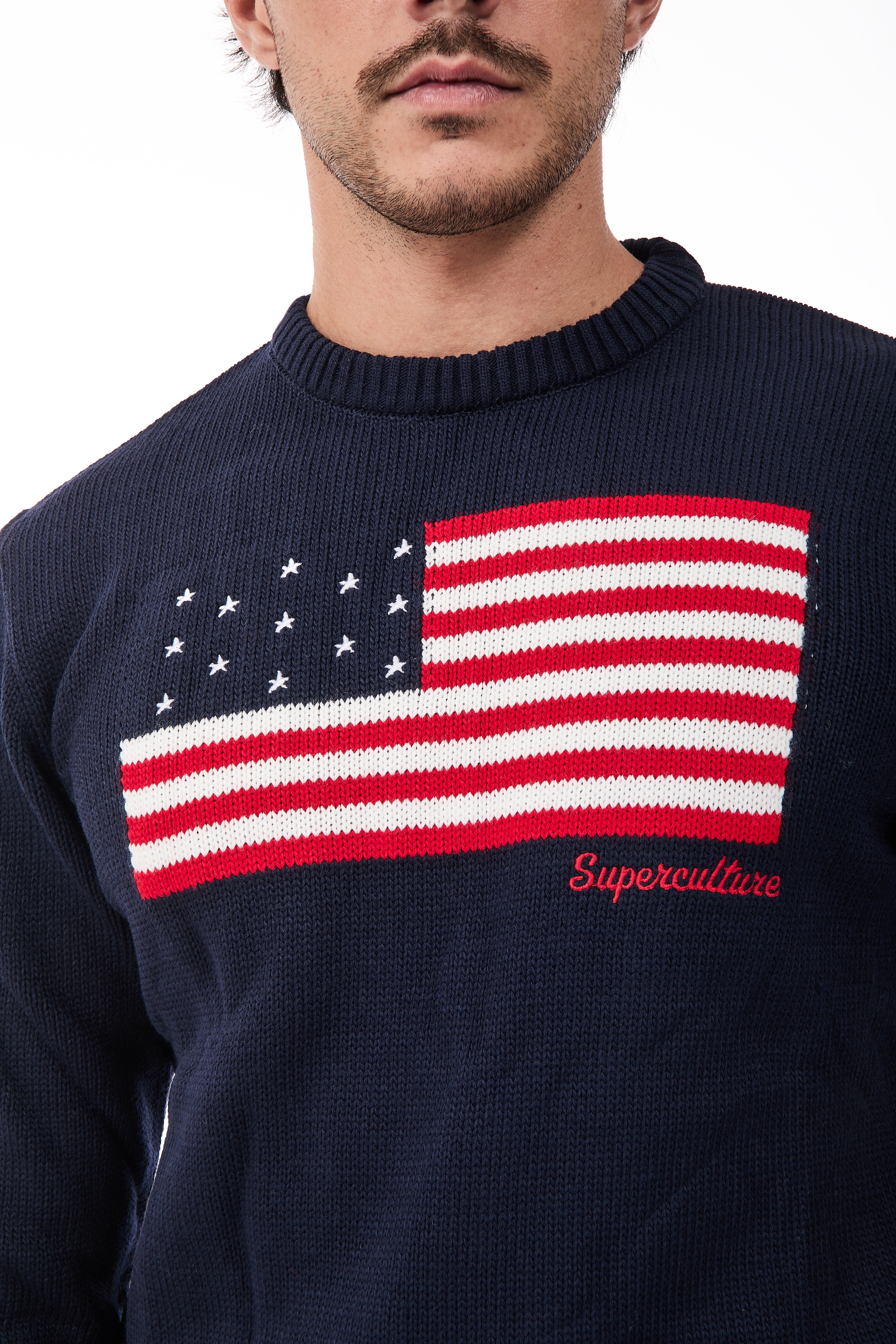 Maglione Superculture AK7021 Blu