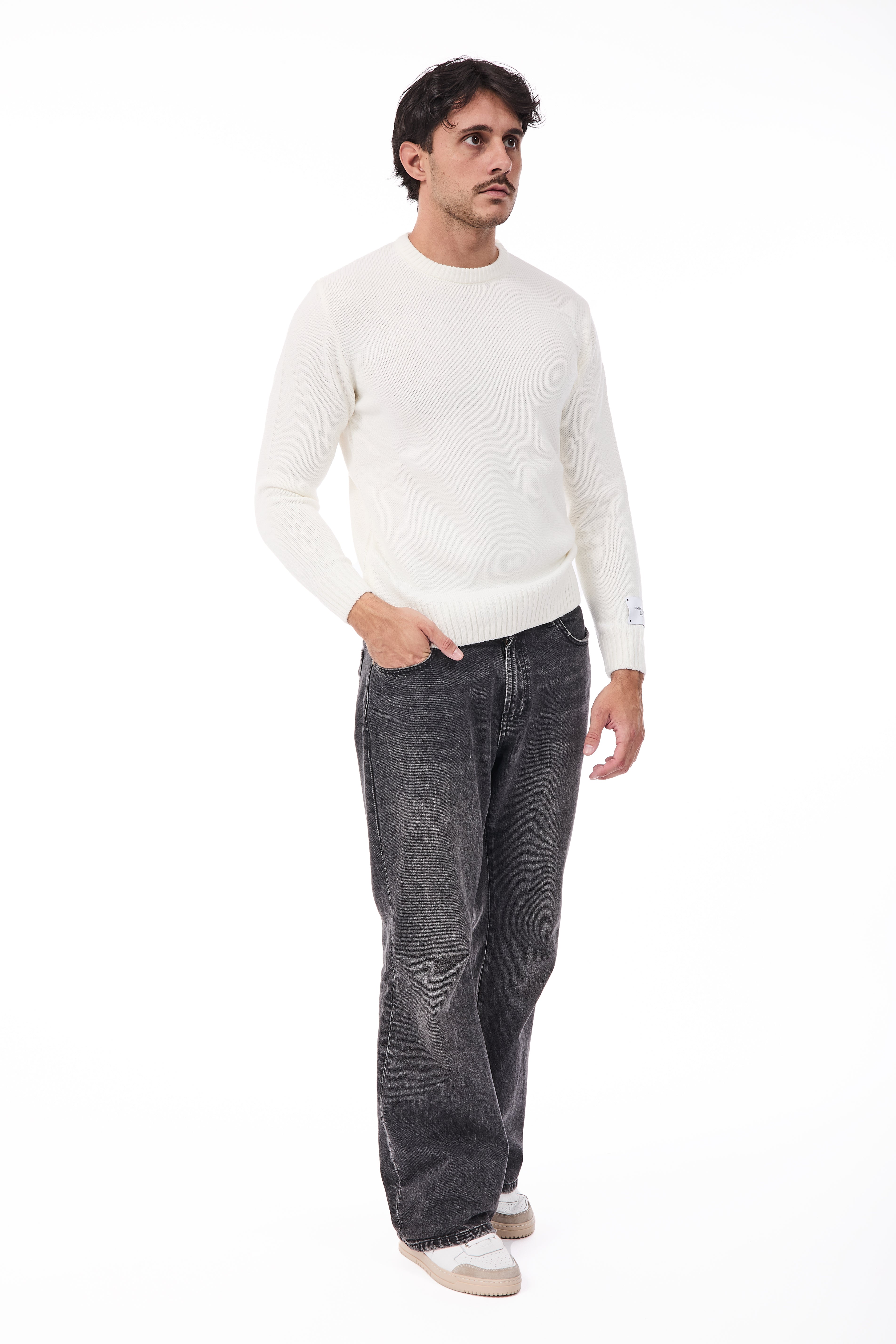 Maglione Superculture Tom Bianco
