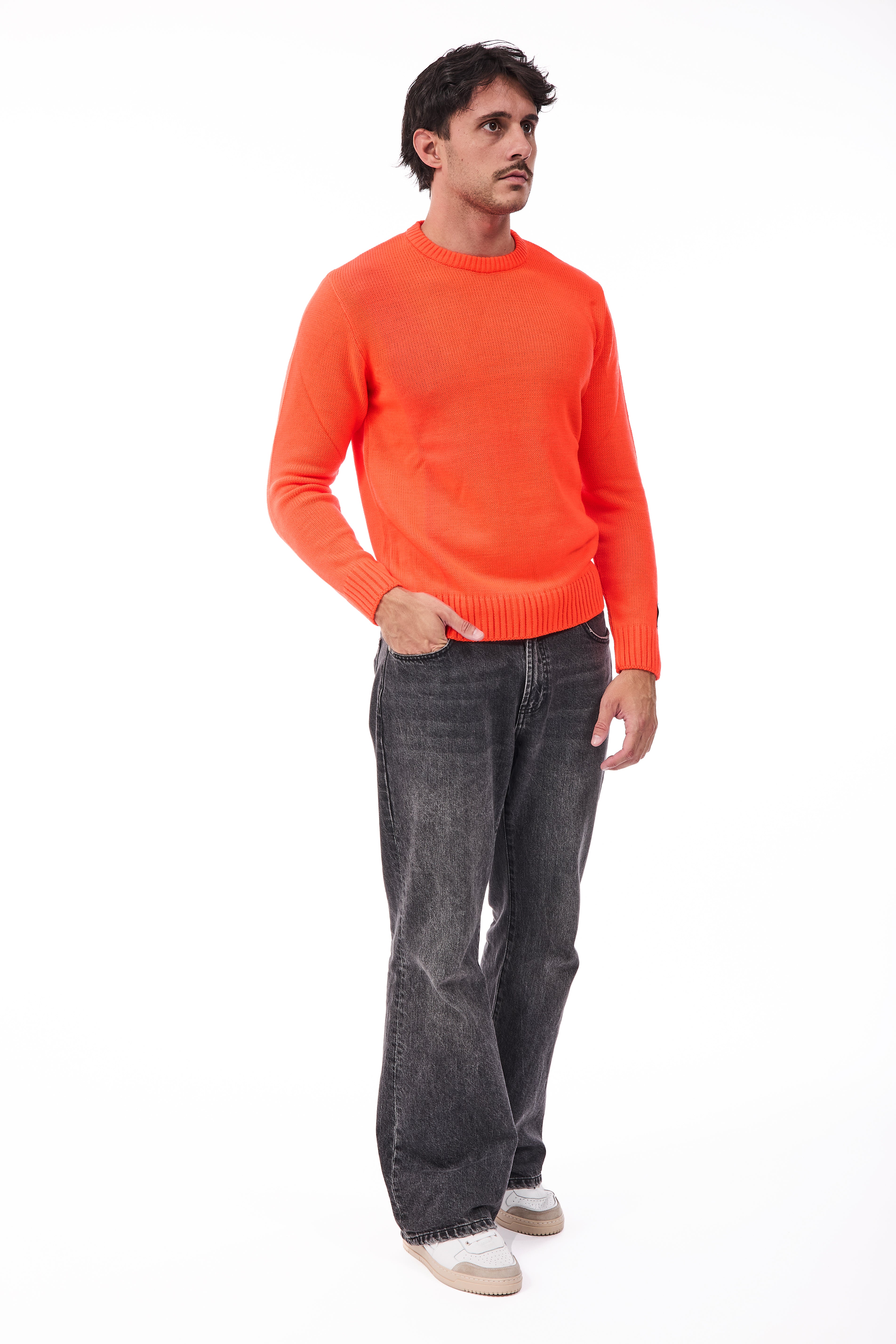 Maglione Superculture Tom Arancio Fluo