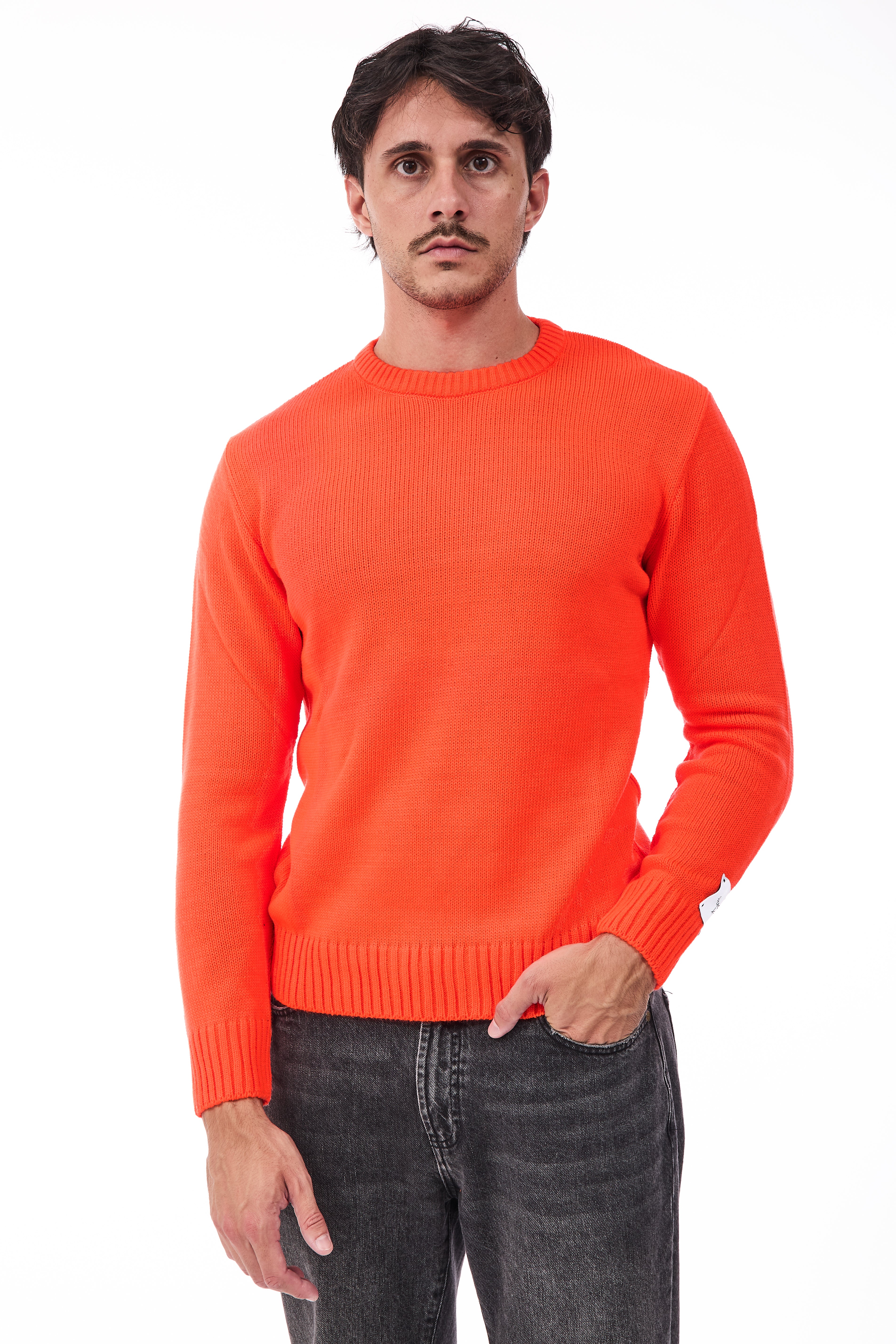 Maglione Superculture Tom Arancio Fluo