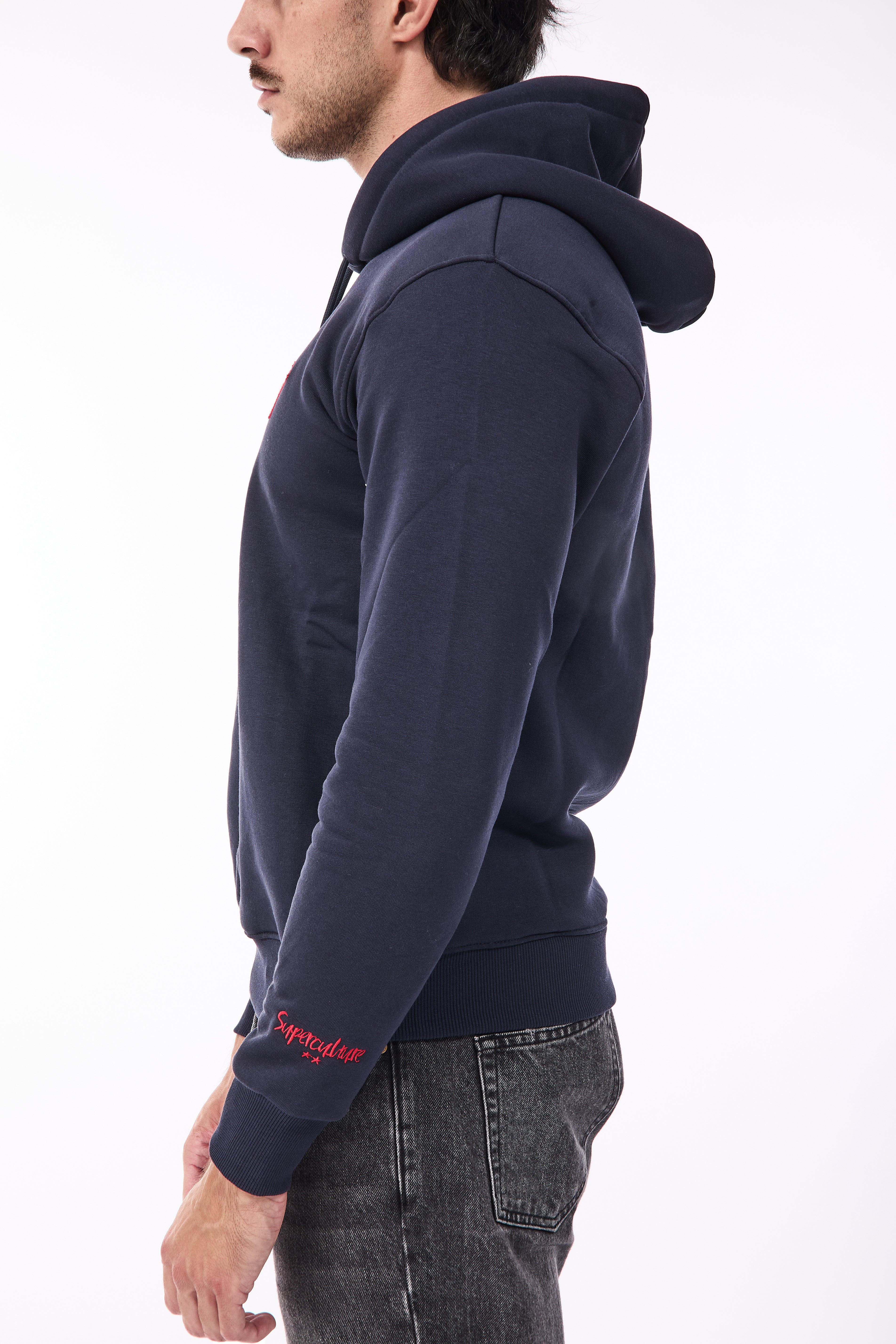 Felpa Superculture A3069 Blu