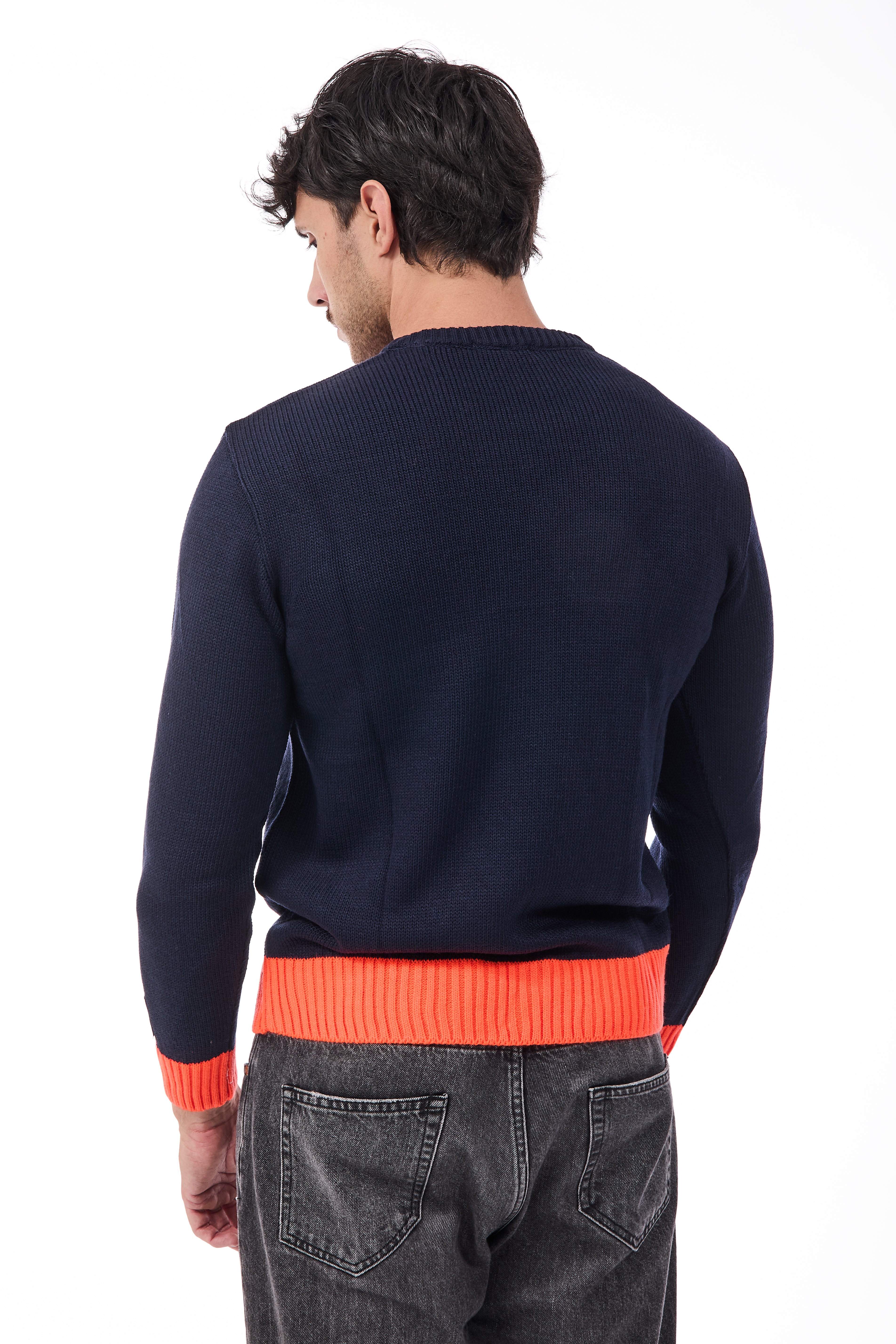 Maglione Superculture AK7039 Blu