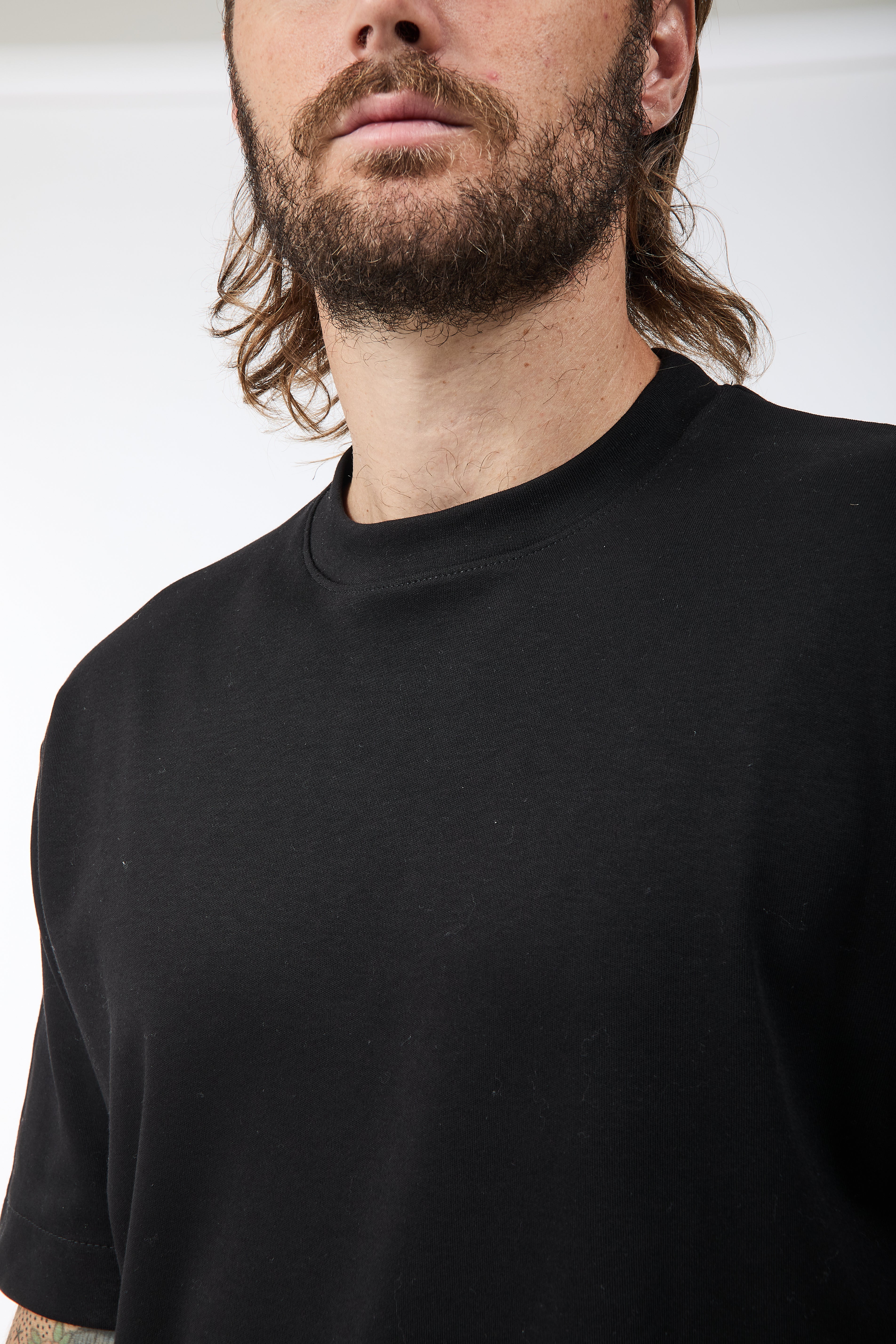 T-shirt Berna Interlock Nero