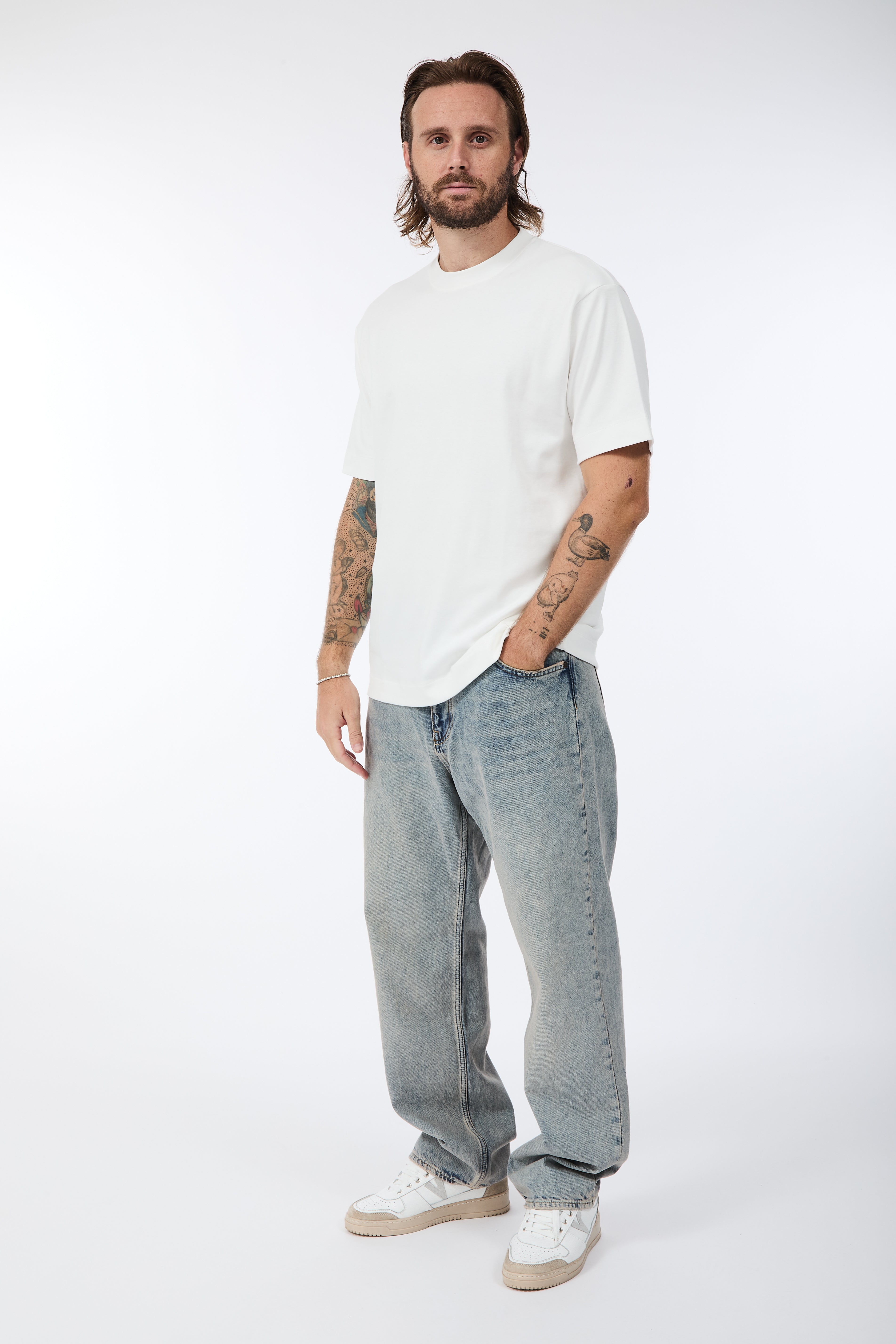 T-shirt Berna Interlock Panna