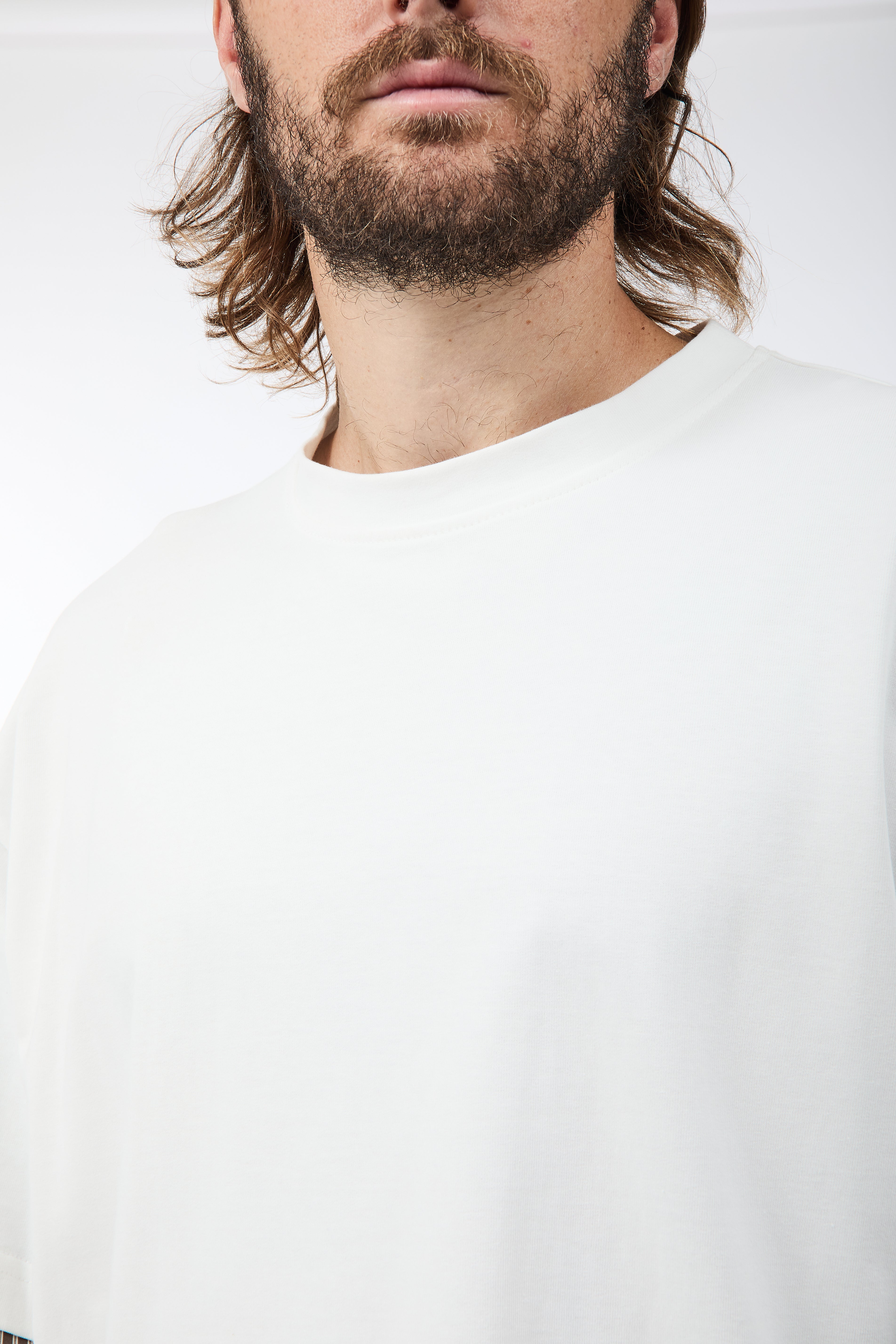 T-shirt Imperial Doppia Manica Panna