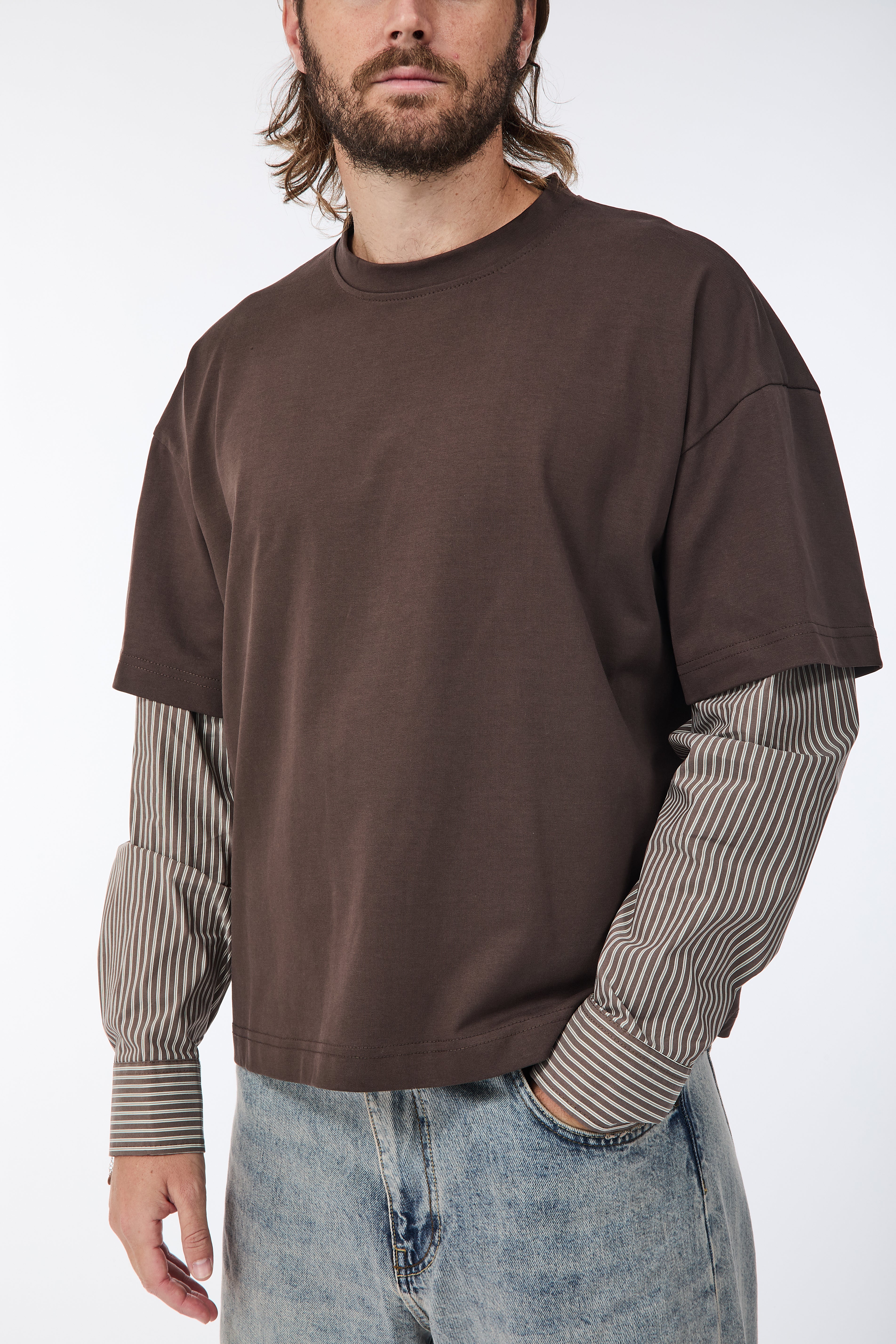 T-shirt Imperial Doppia Manica Moro