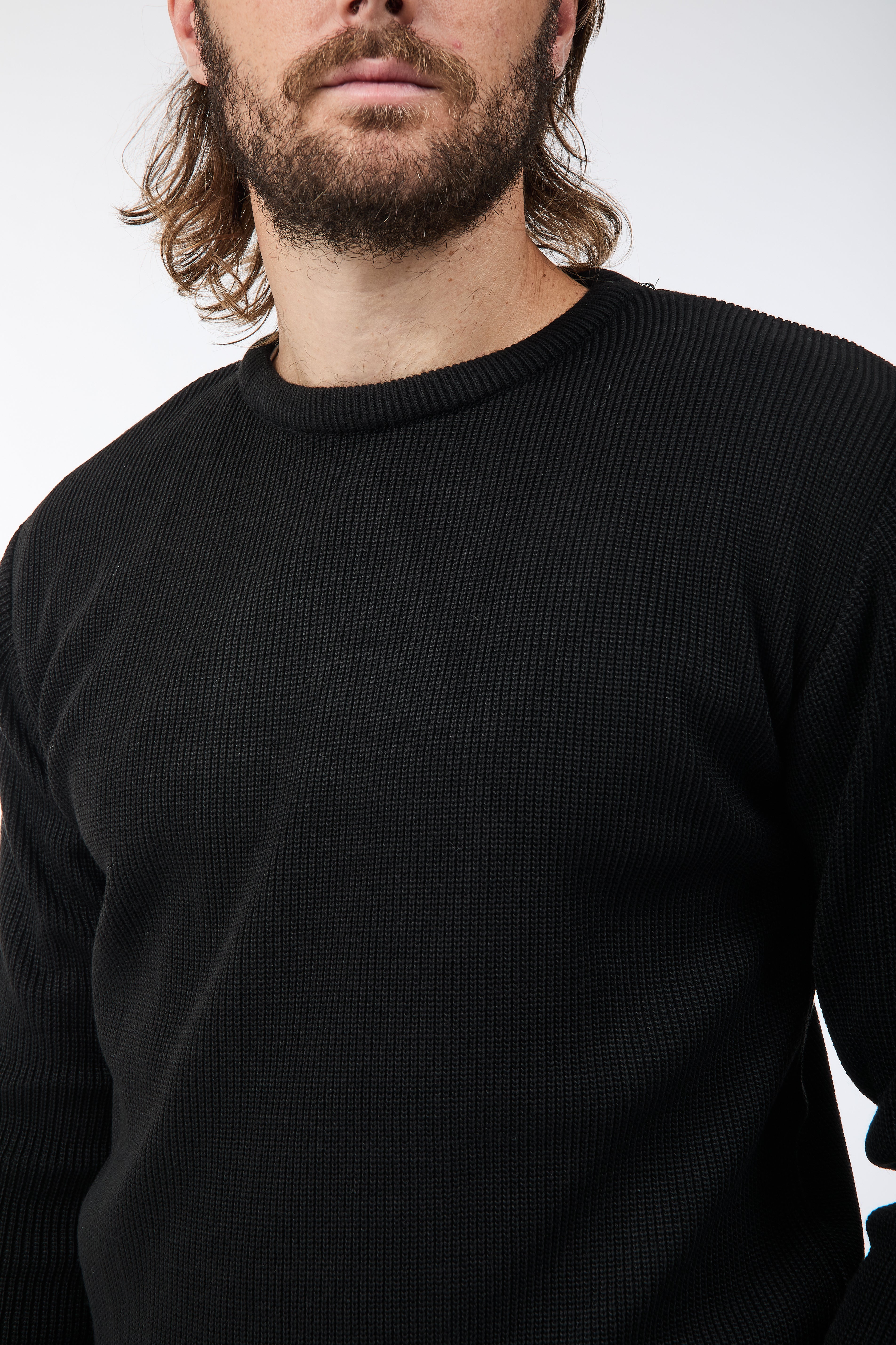 Maglione Block Eleven Costa inglese Nero