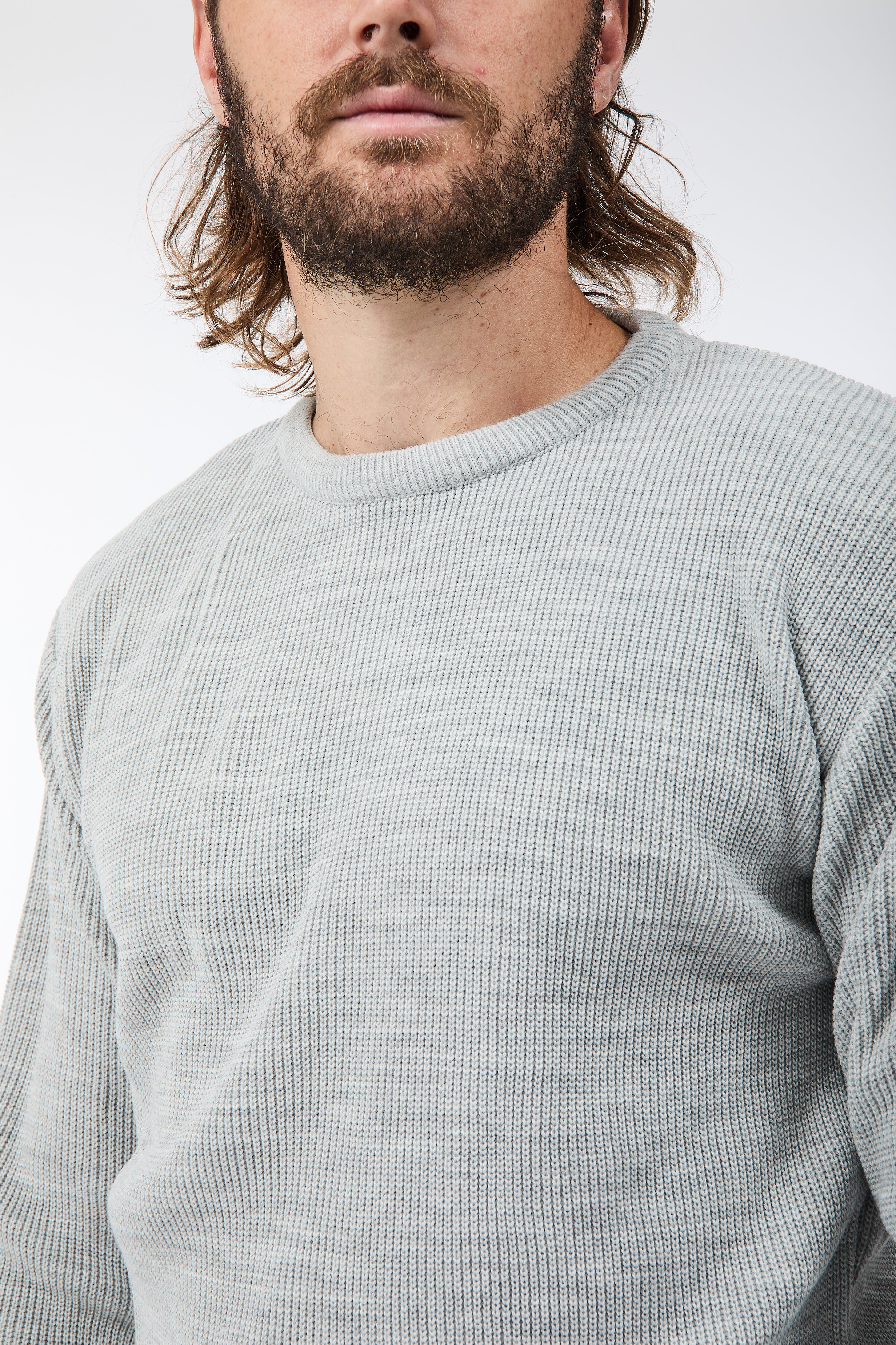 Maglione Block Eleven Costa inglese Grigio