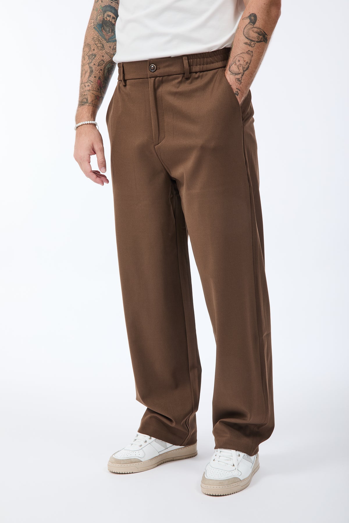 Pantalone Palazzo Gianni Lupo 604 Marrone