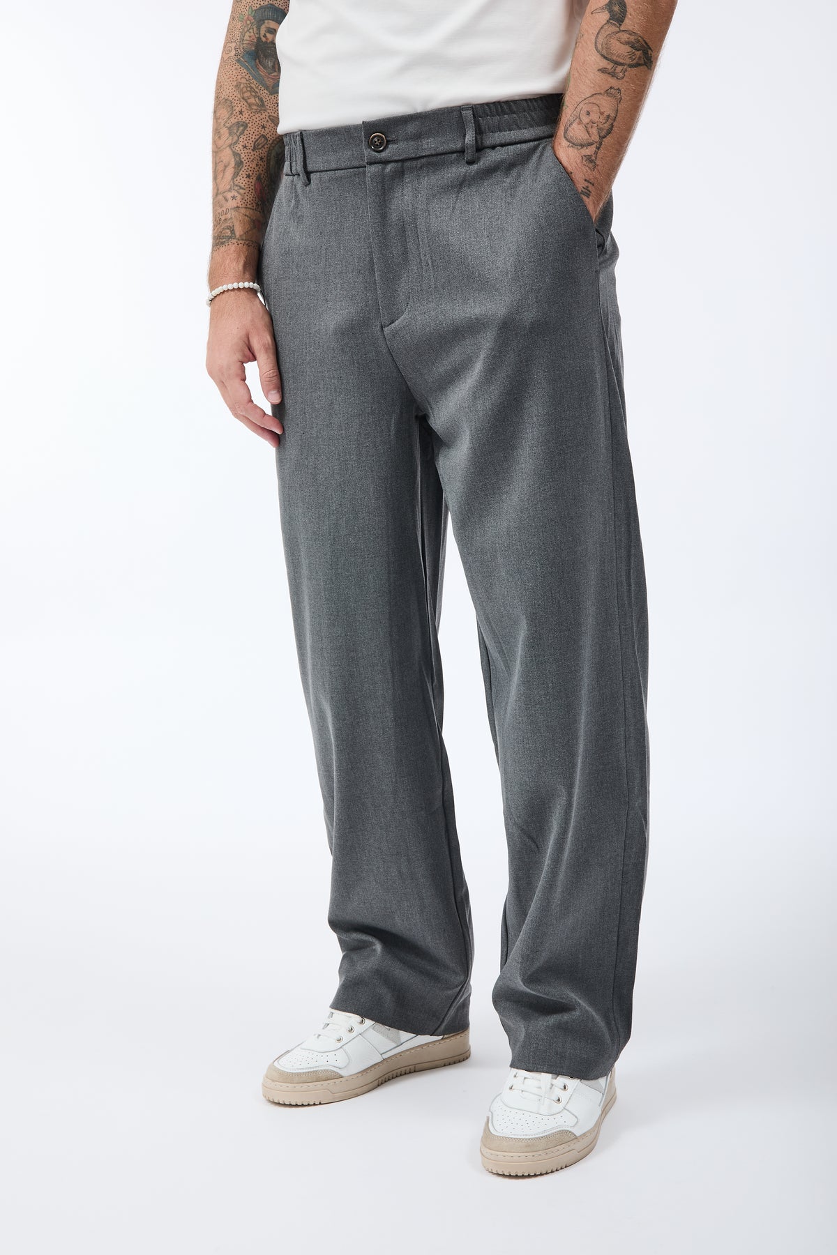 Pantalone Palazzo Gianni Lupo 604 Grigio