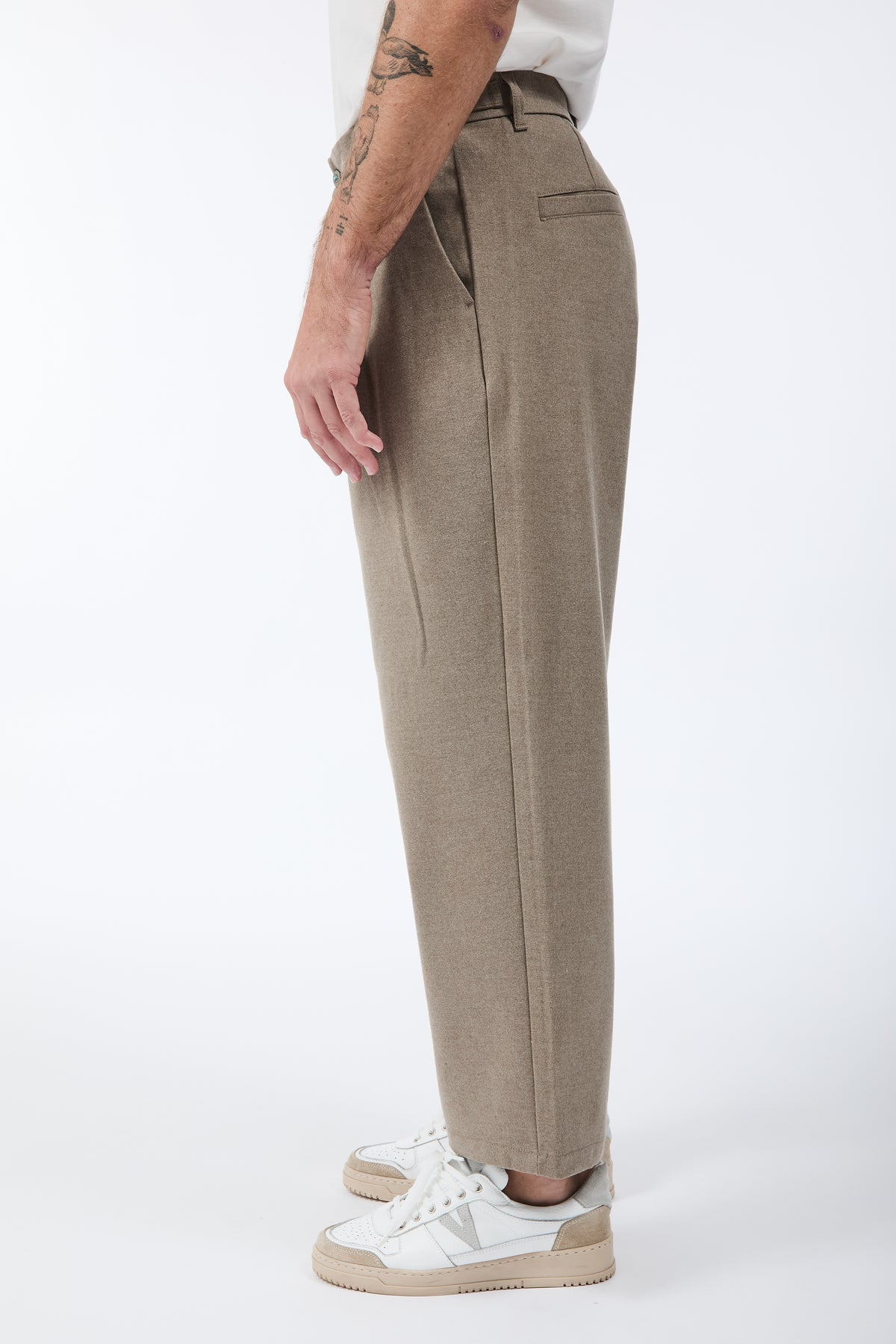Pantalone Berna Japan Fibbie Beige 492