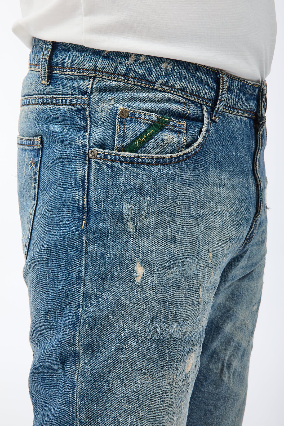 Jeans Pont Cropped Yellowstone 16