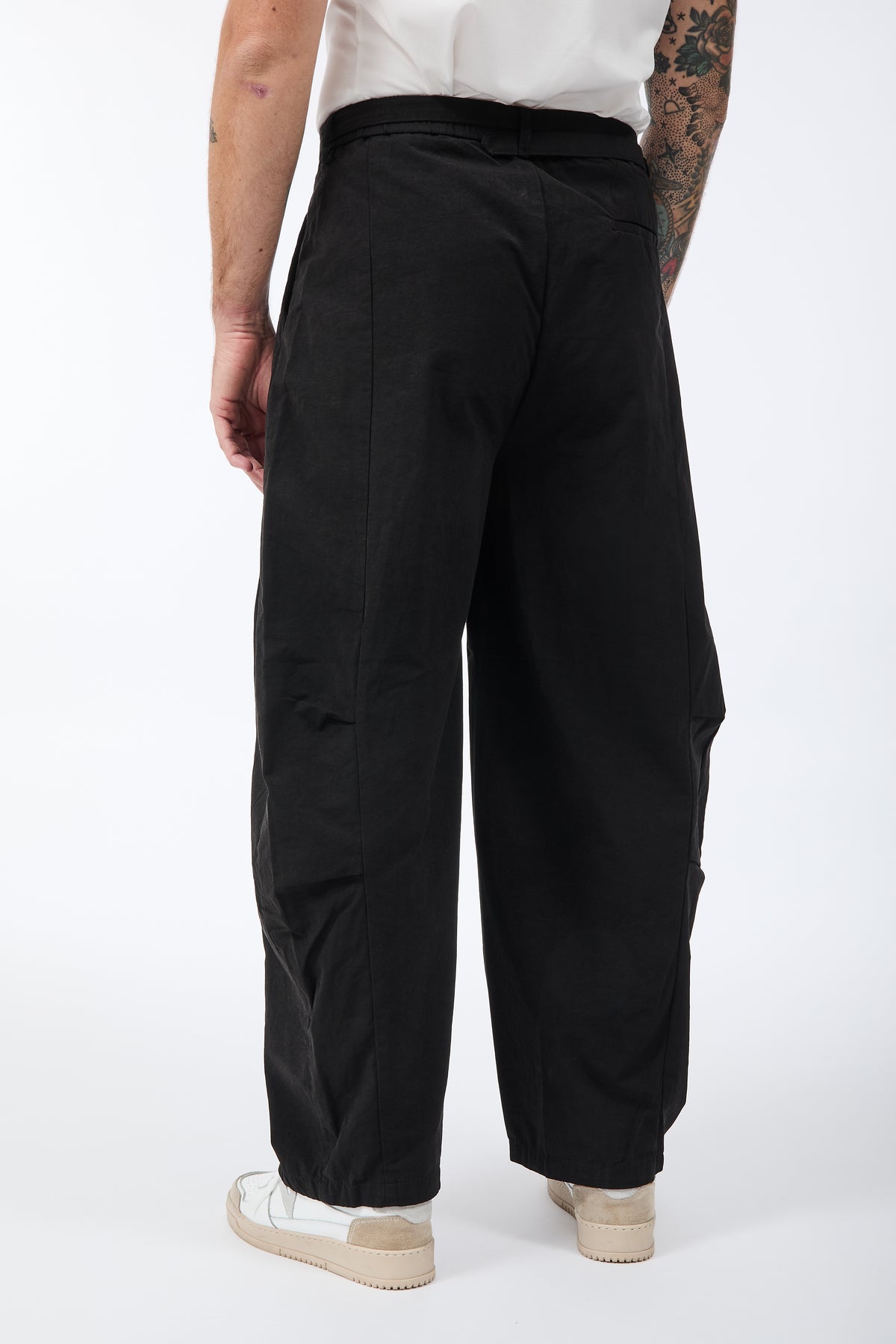 Pantalone Berna Barrel Nero