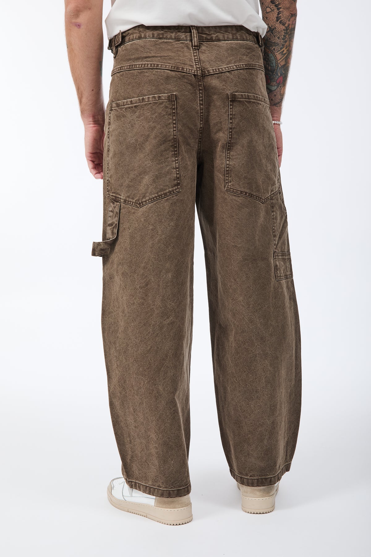 Jeans Berna Work Cioccolato Canvas