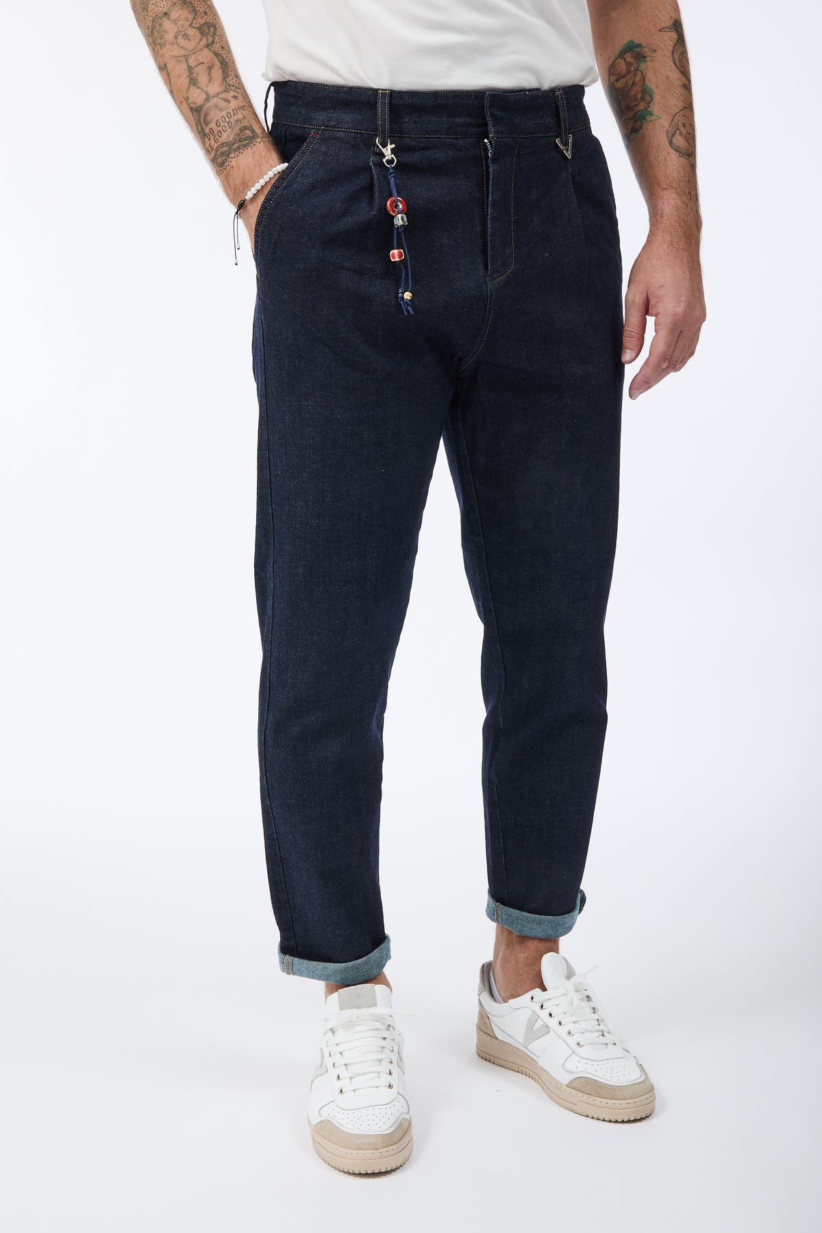 Pantalone Berna Cropped Denim 335