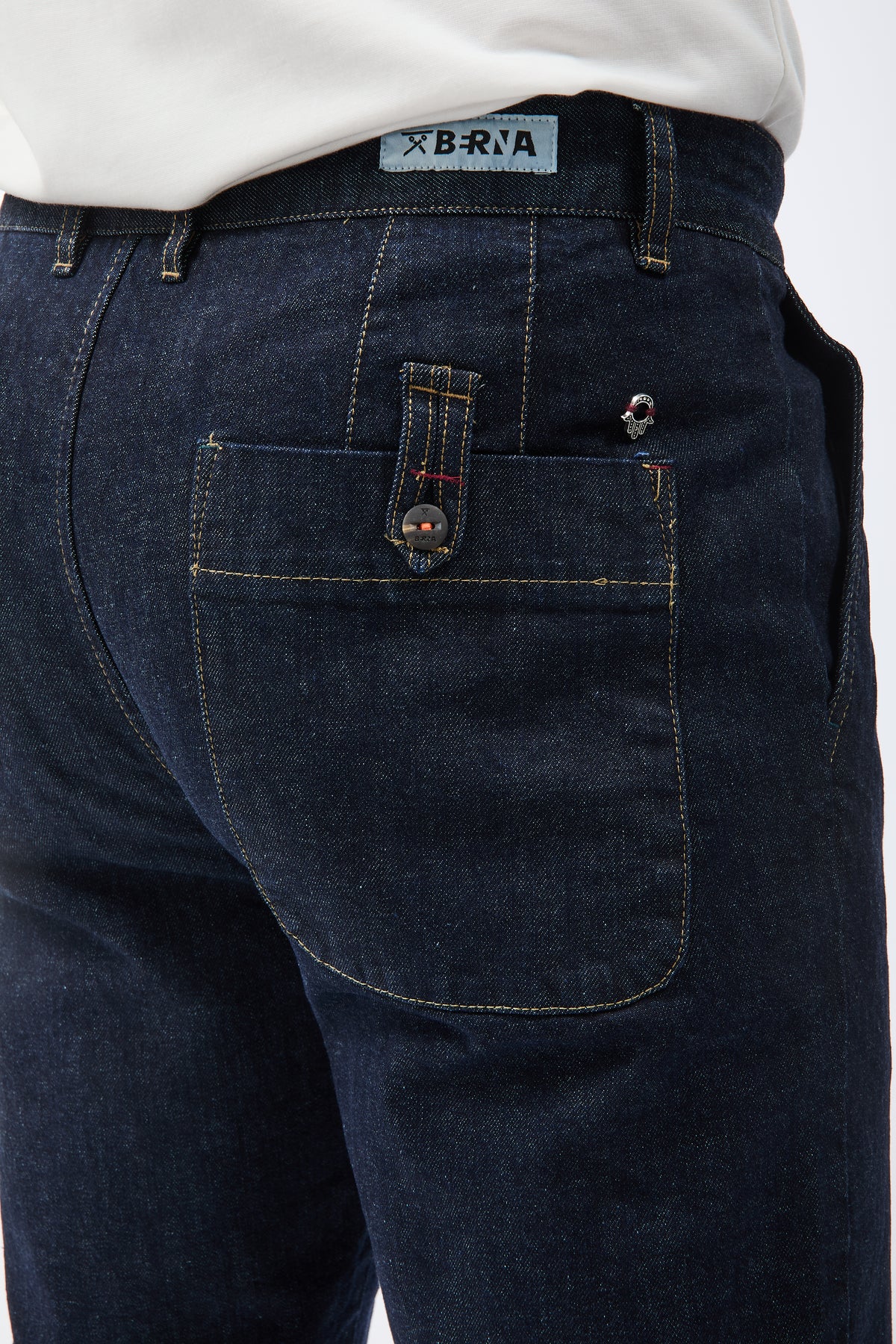 Pantalone Berna Cropped Denim 335