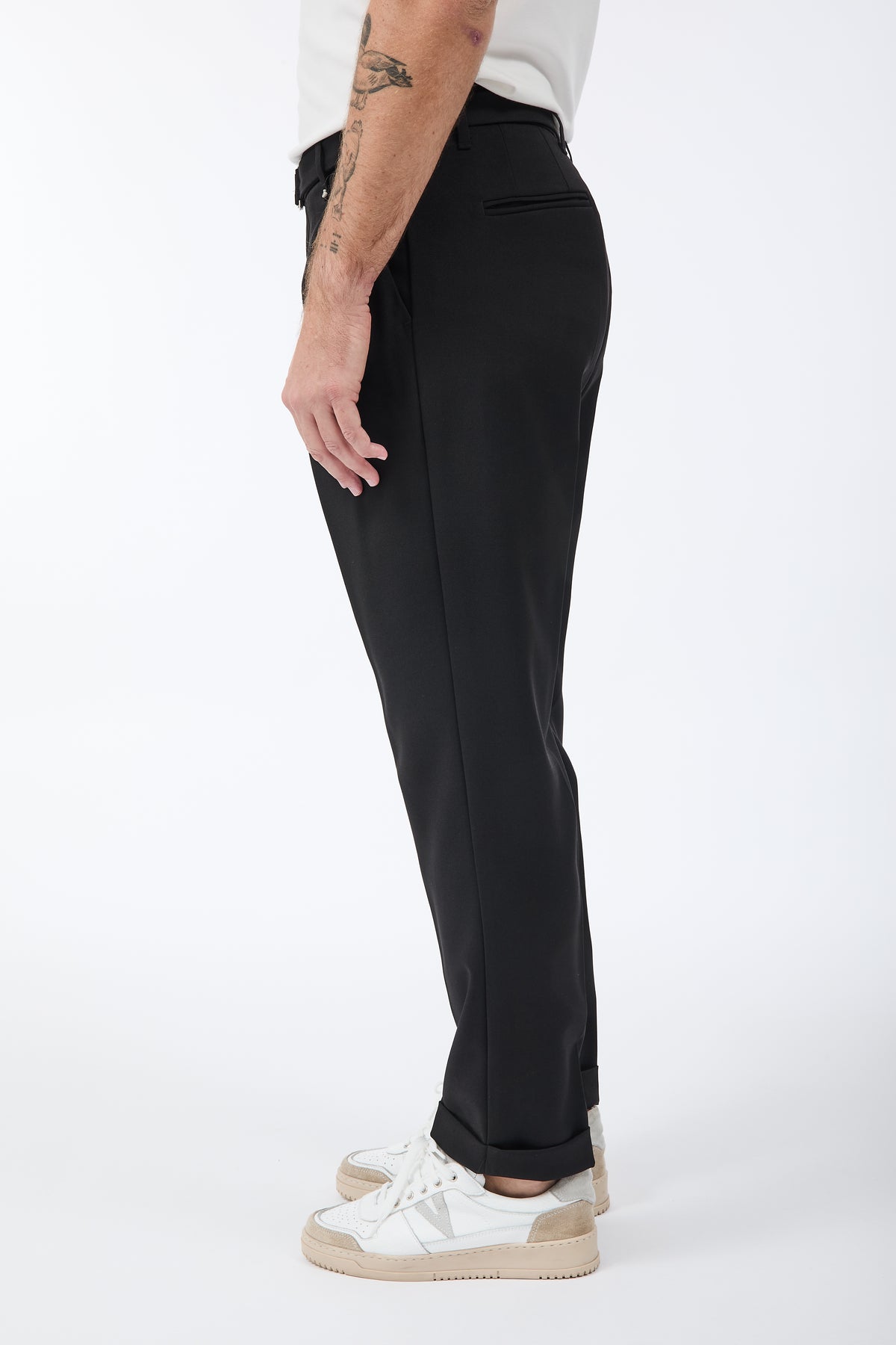 Pantalone Berna Cintura Nero 031