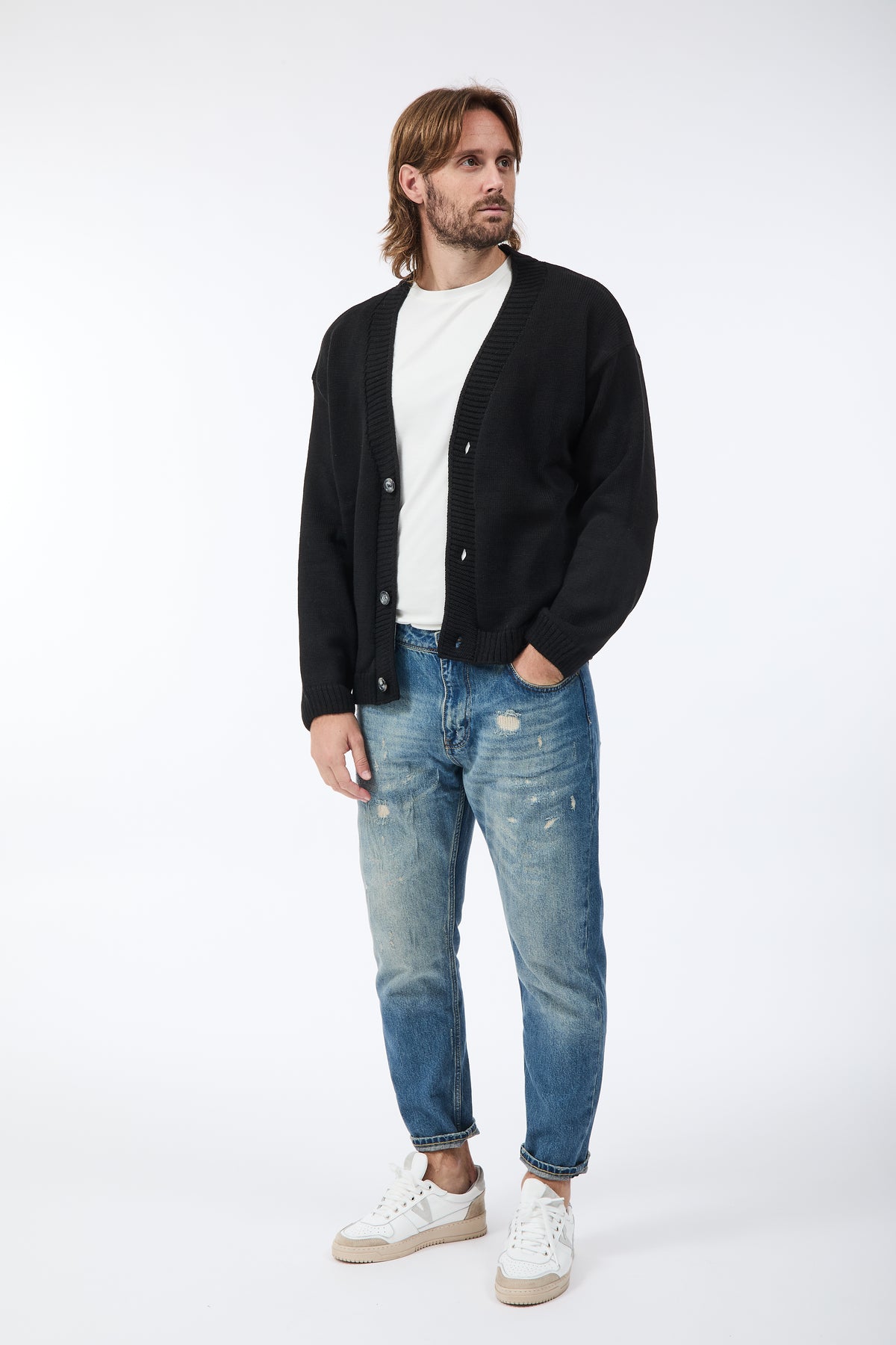 Cardigan Why Not Brand KIM54 Nero