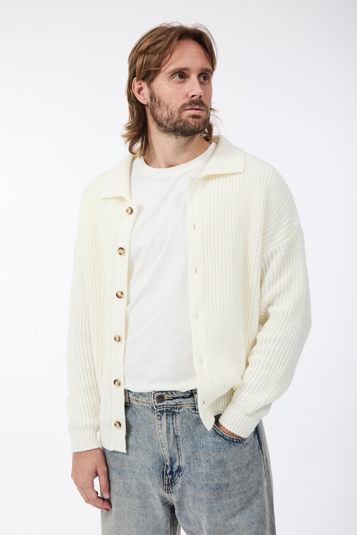 Cardigan imperial Panna C5