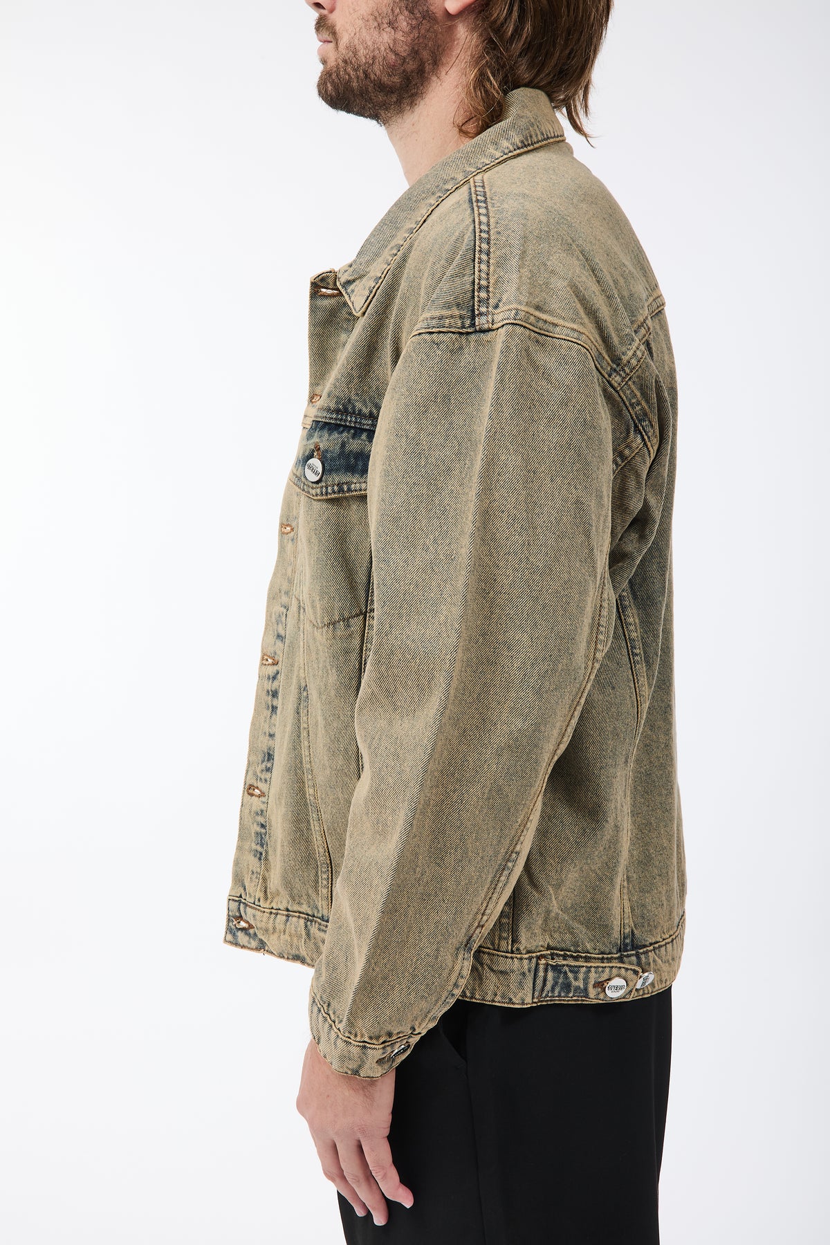 Giacchetta Over-d Denim Cammello J24