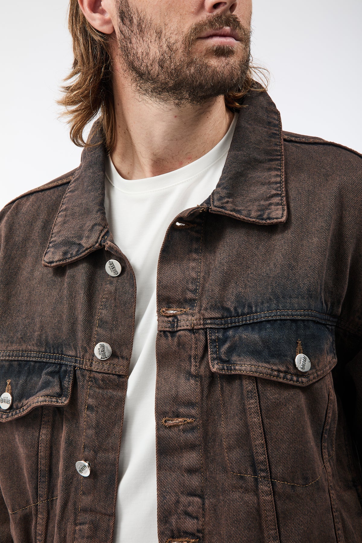 Giacchetta Over-d Denim Moro J24