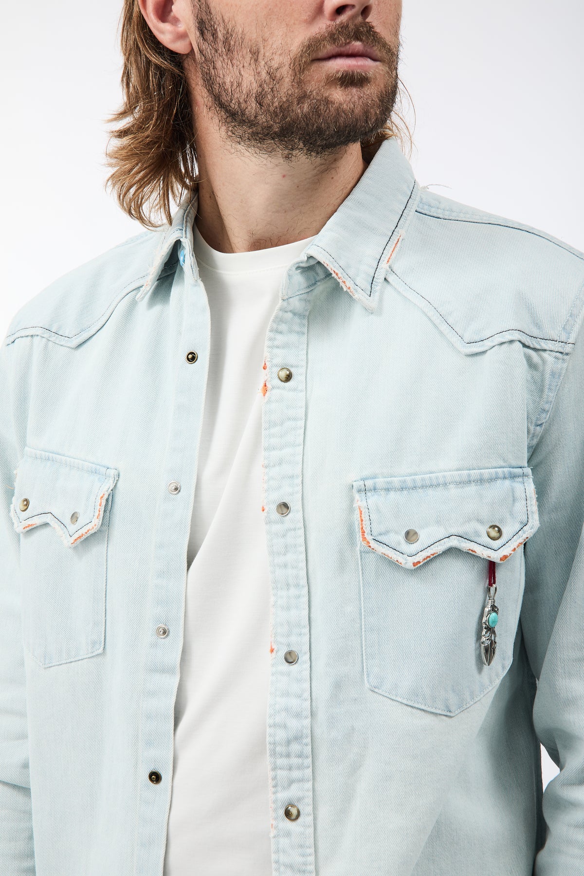 Camicia Berna Denim Destroy