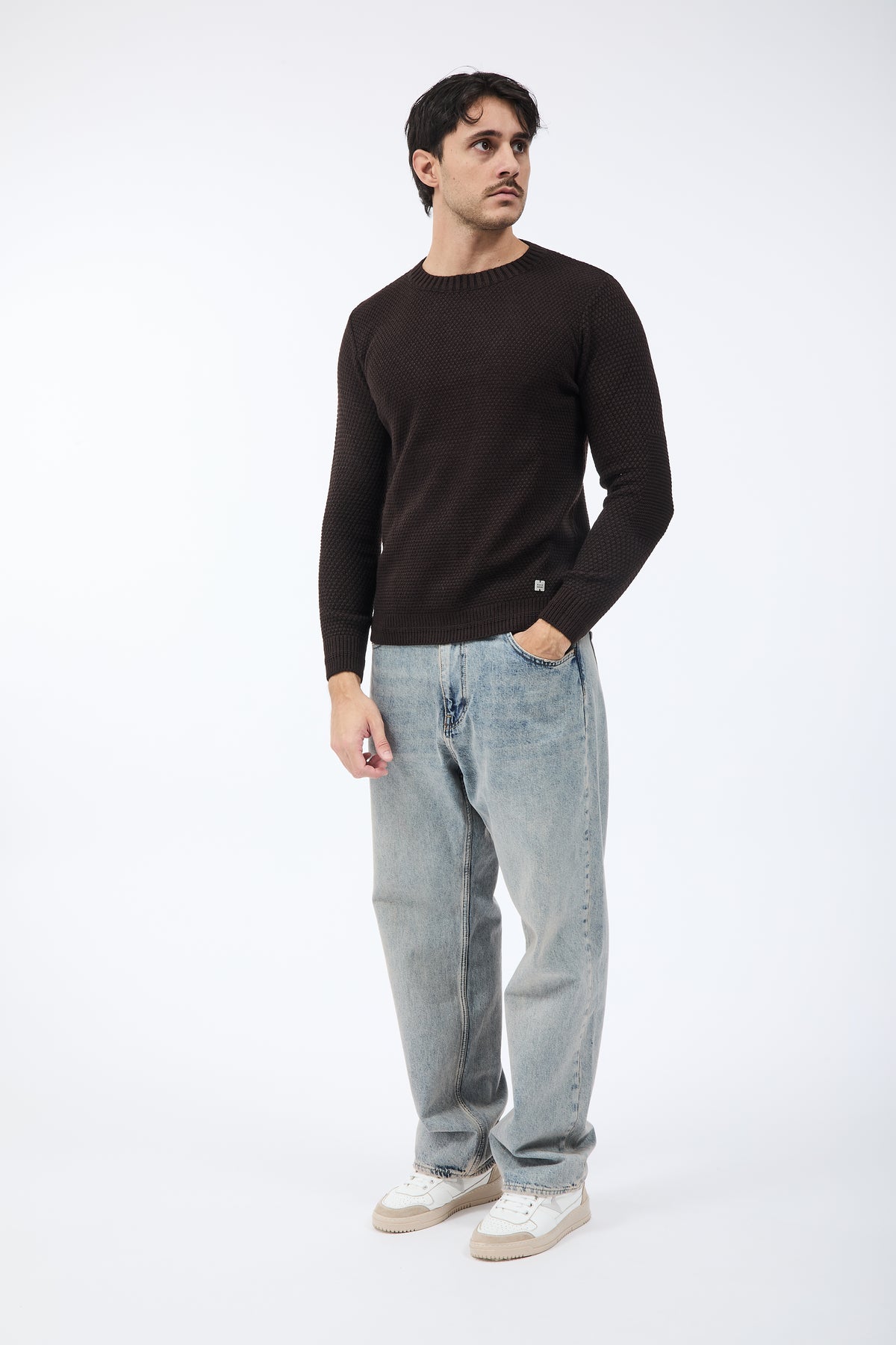 Maglione Block Eleven Scandiano Moro-Nero