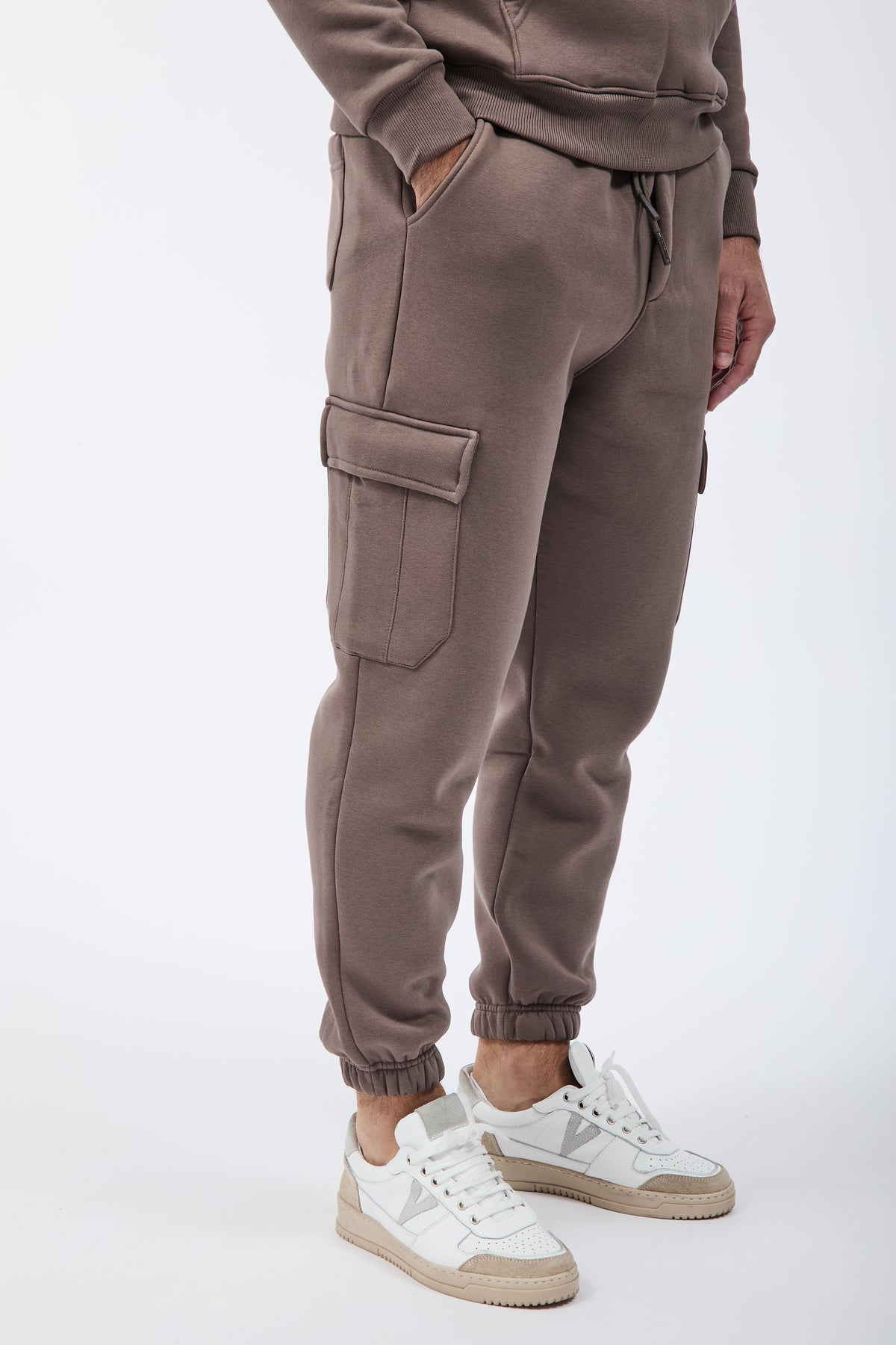Pantalone Superculture Felpa Poser Tortora