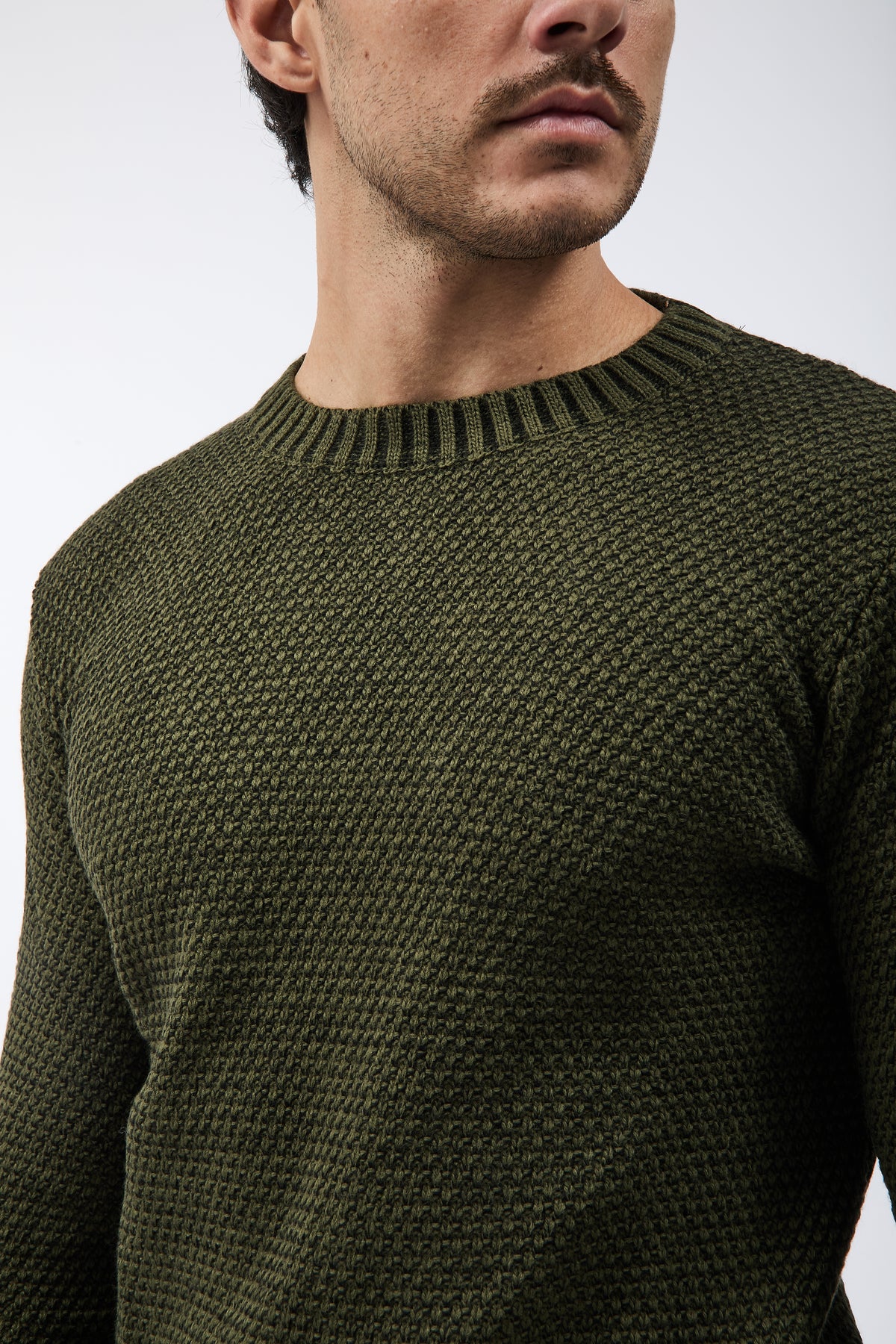 Maglione Block Eleven Scandiano Verde-Nero