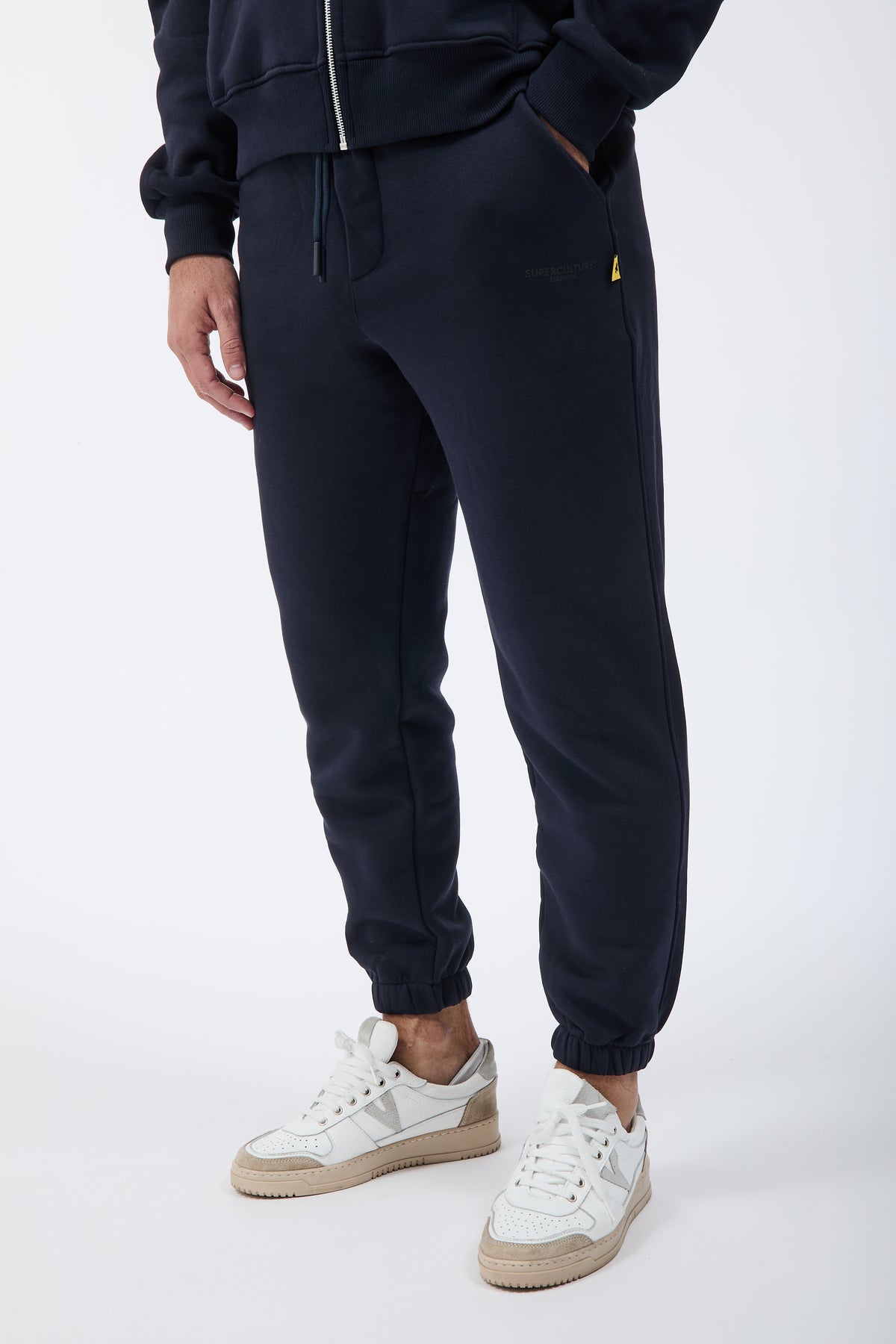 Pantalone Superculture Felpa Jog Blu