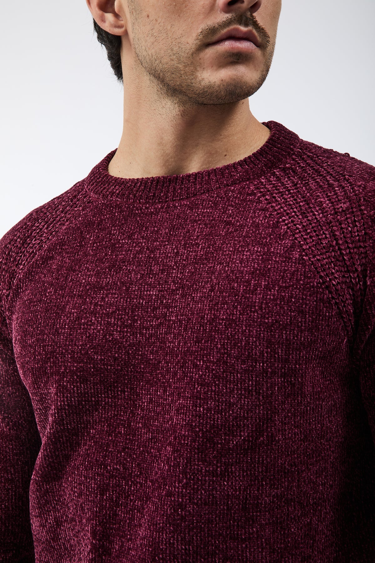 Maglione Over-d Ciniglia M21 Bordeaux