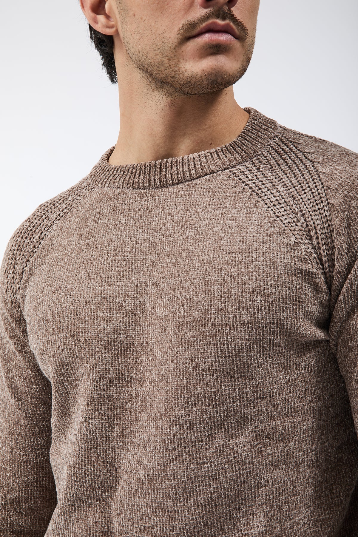 Maglione Over-d Ciniglia M21 Taupe