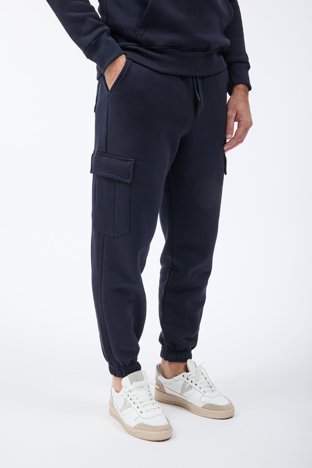Pantalone Superculture Felpa Poser Blu