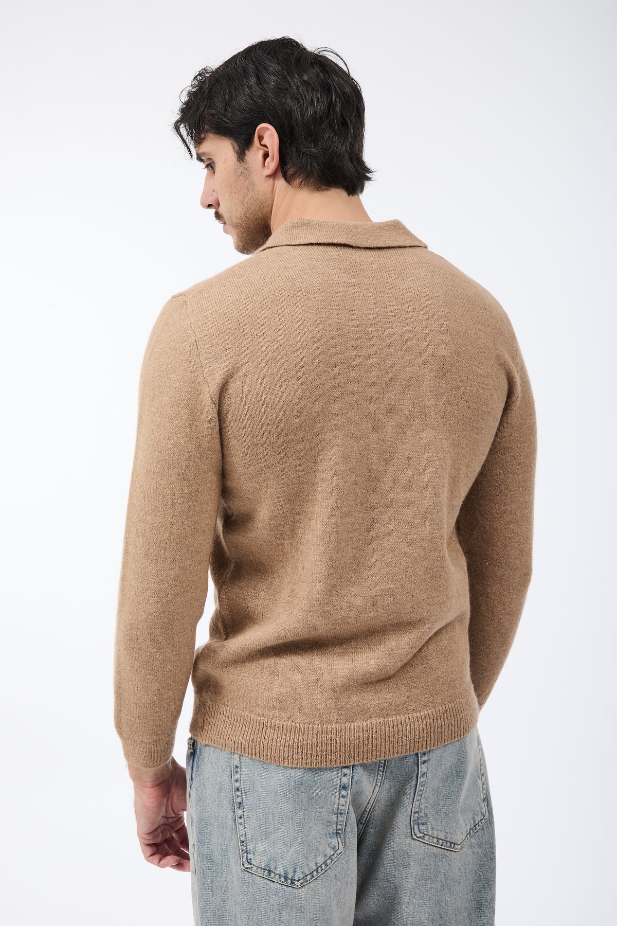 Maglione Alta Tensione Polo Cammello