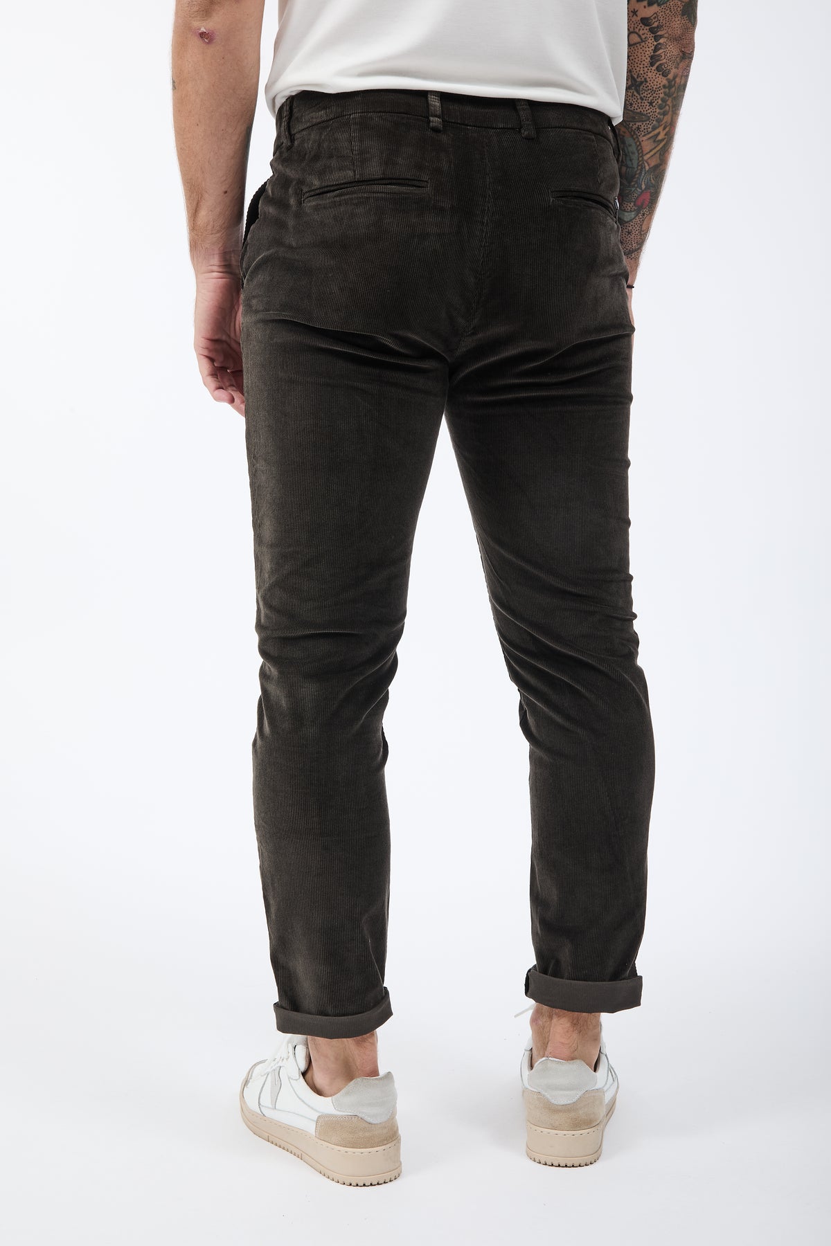 Pantalone Gianni Lupo Tahoma Velluto Coffee