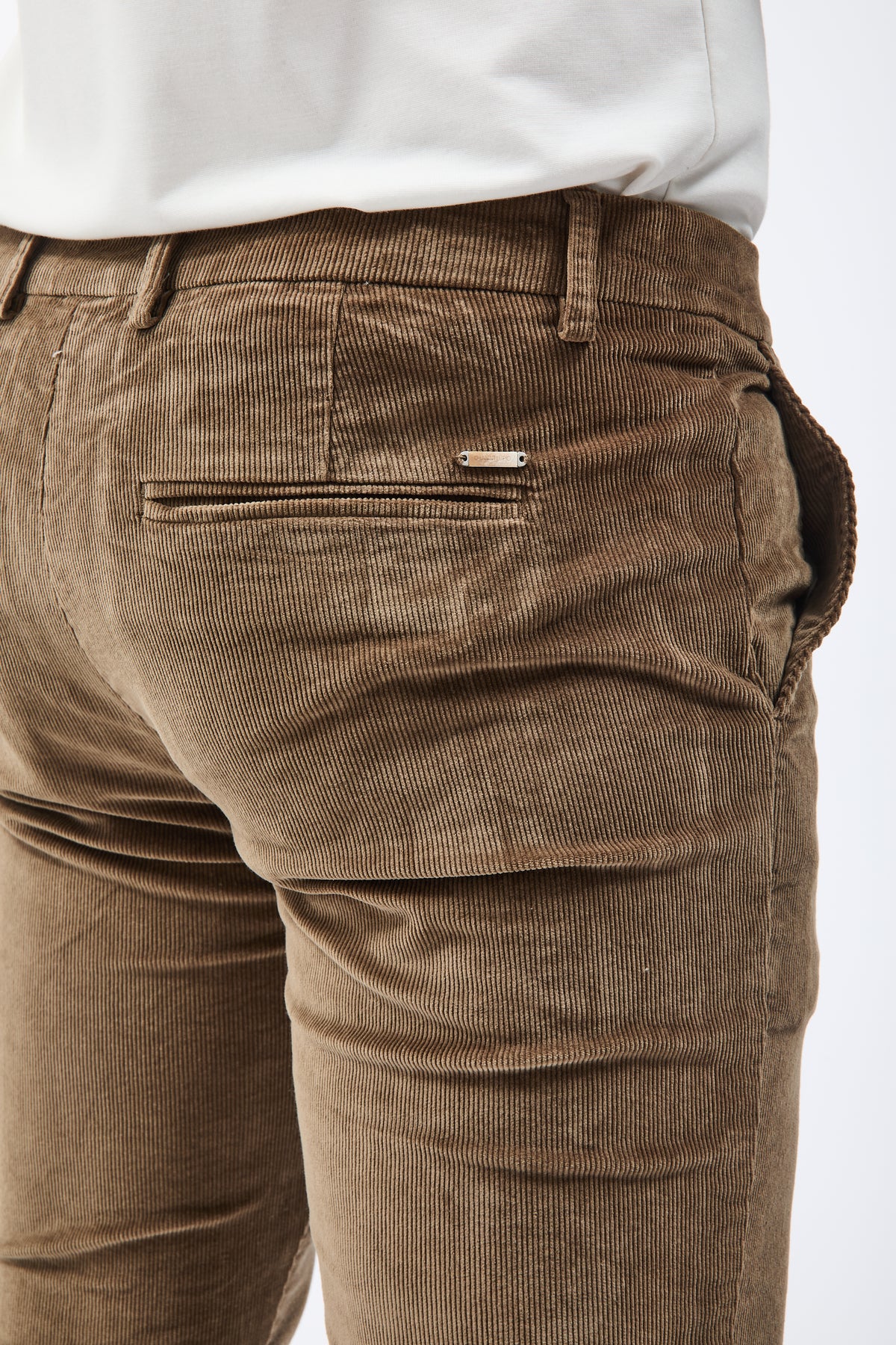 Pantalone Gianni Lupo Tahoma Velluto Cammello