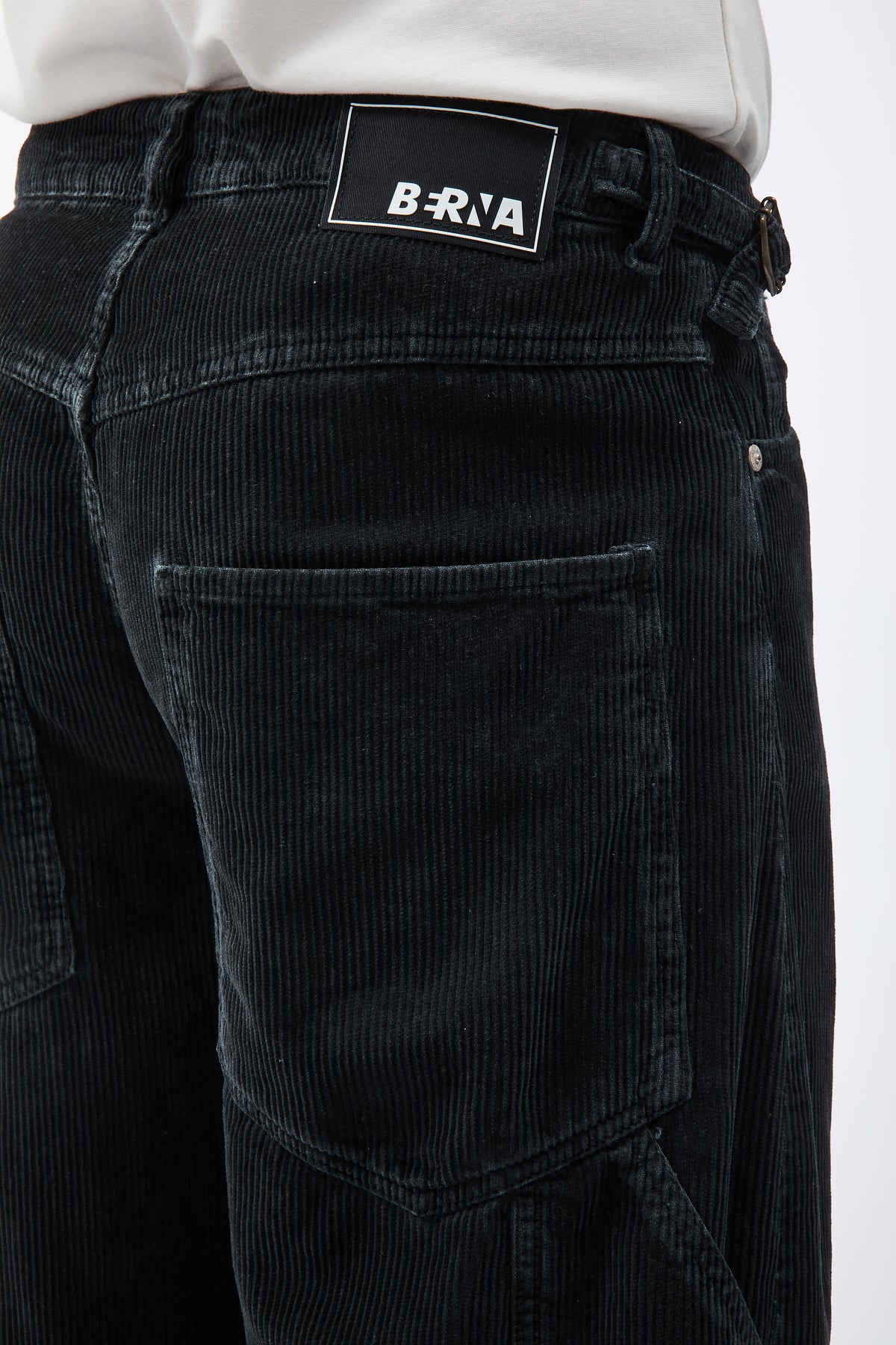 Pantalone Berna Carpenter Velluto Nero