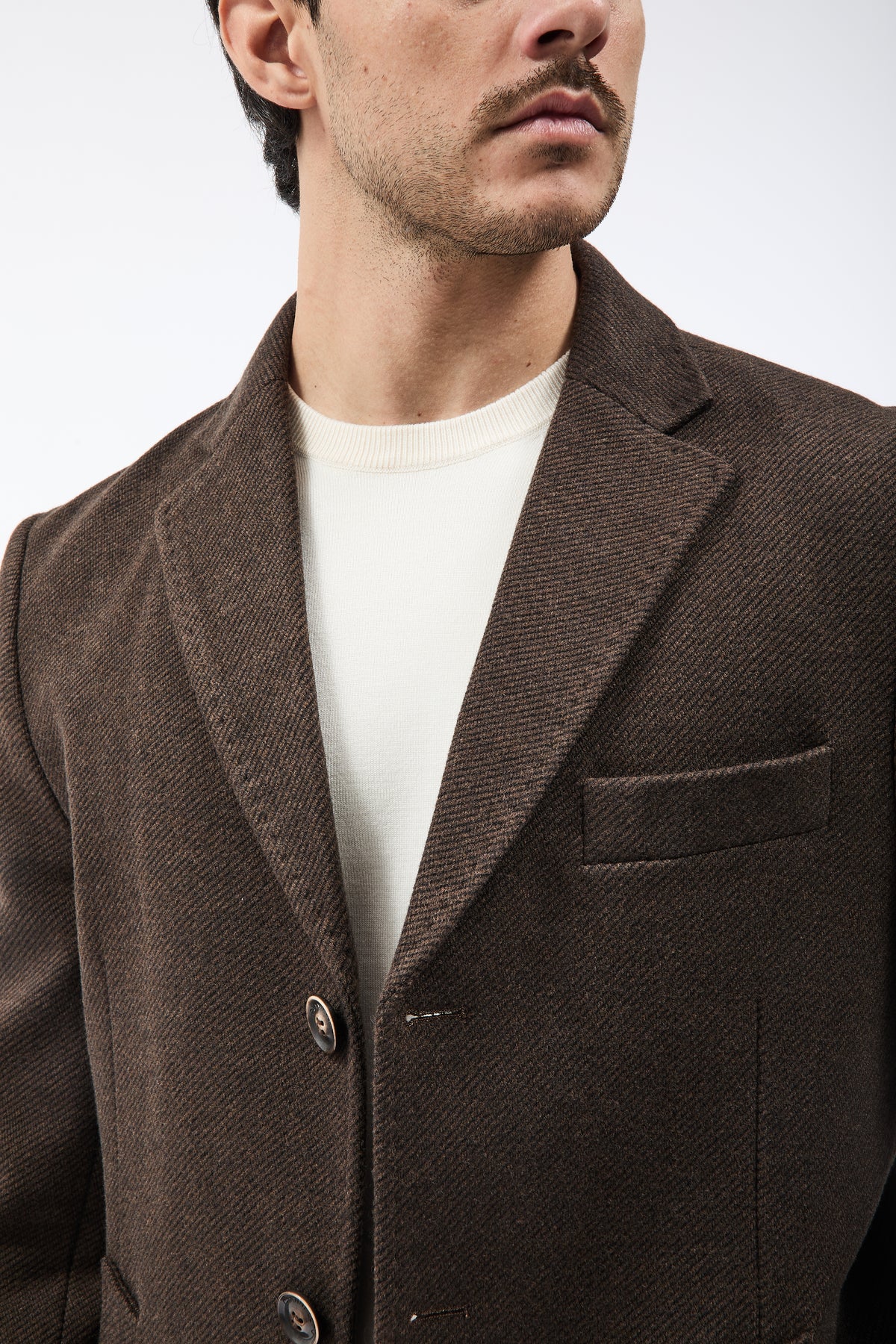 Cappotto Gianni Lupo 7035 Caffè